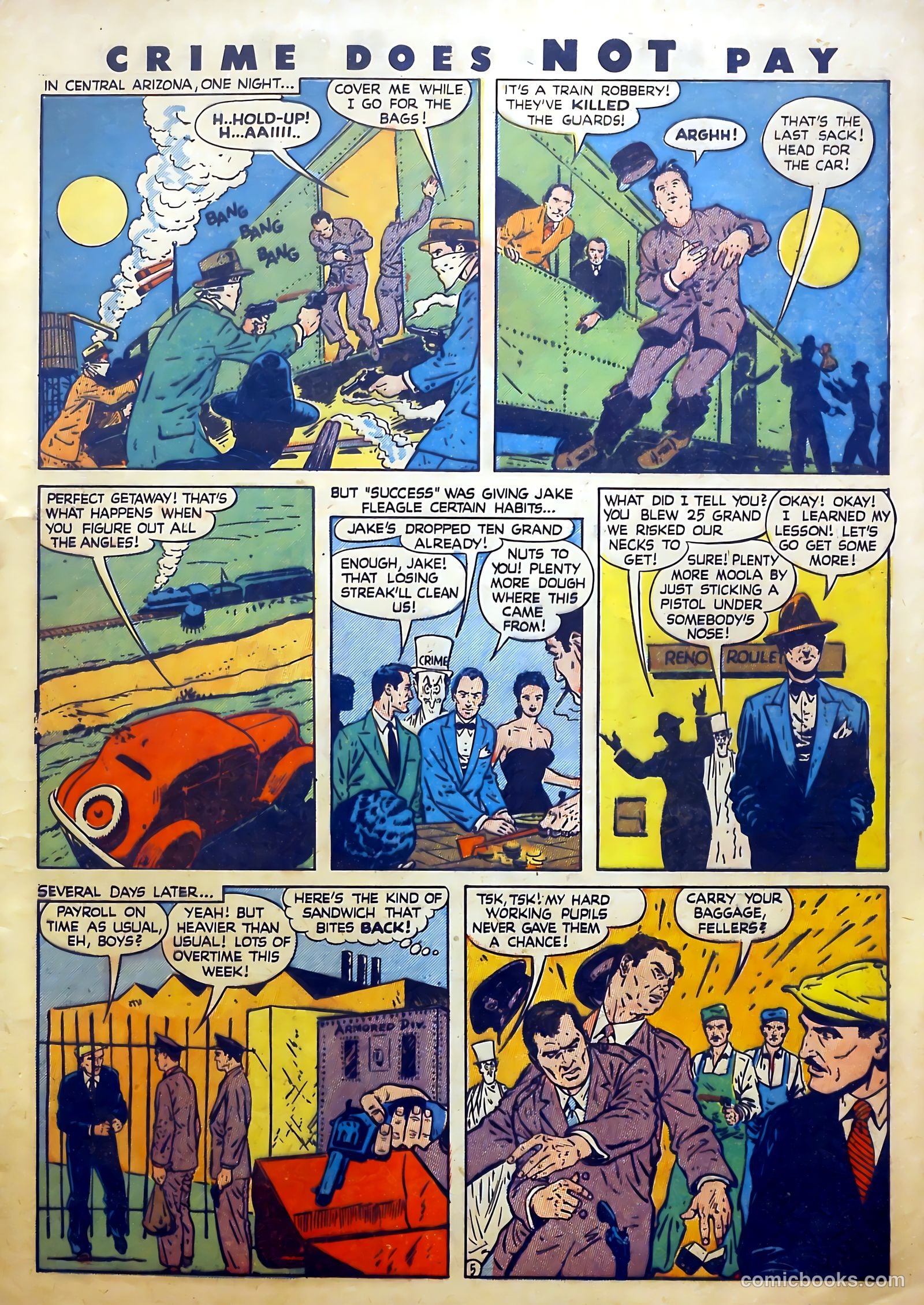 Crime Does Not Pay #50 (1947) — page 9 of 71