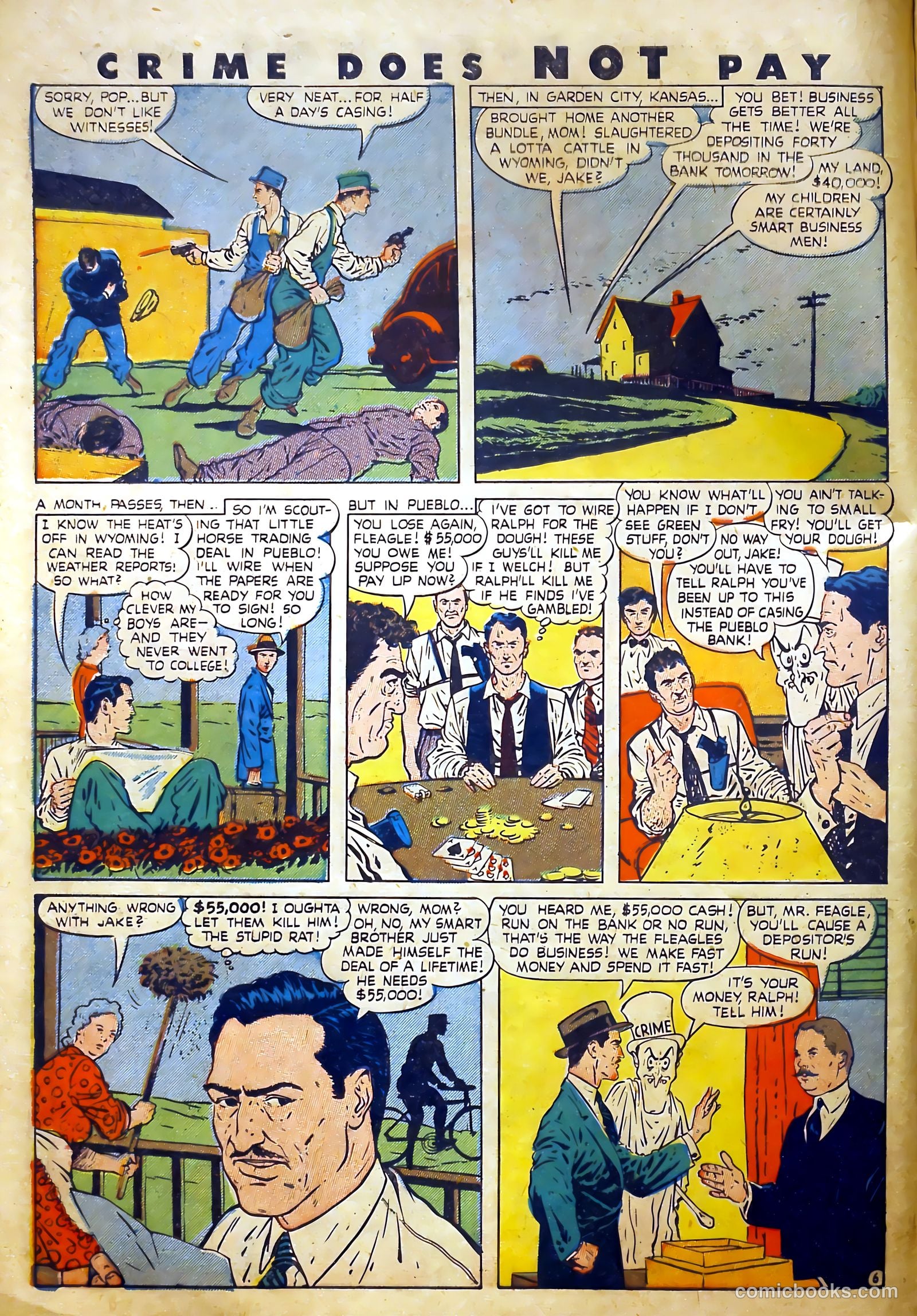 Crime Does Not Pay #50 (1947) — page 10 of 71