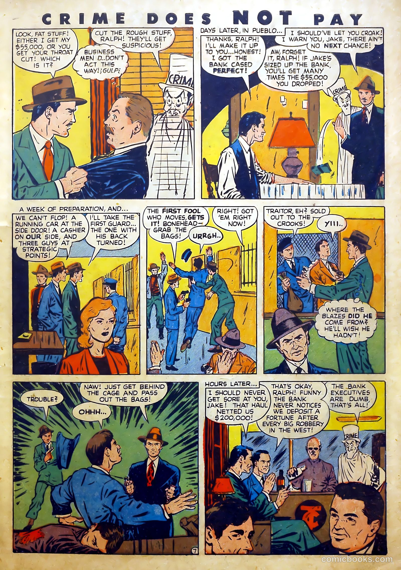 Crime Does Not Pay #50 (1947) — page 11 of 71