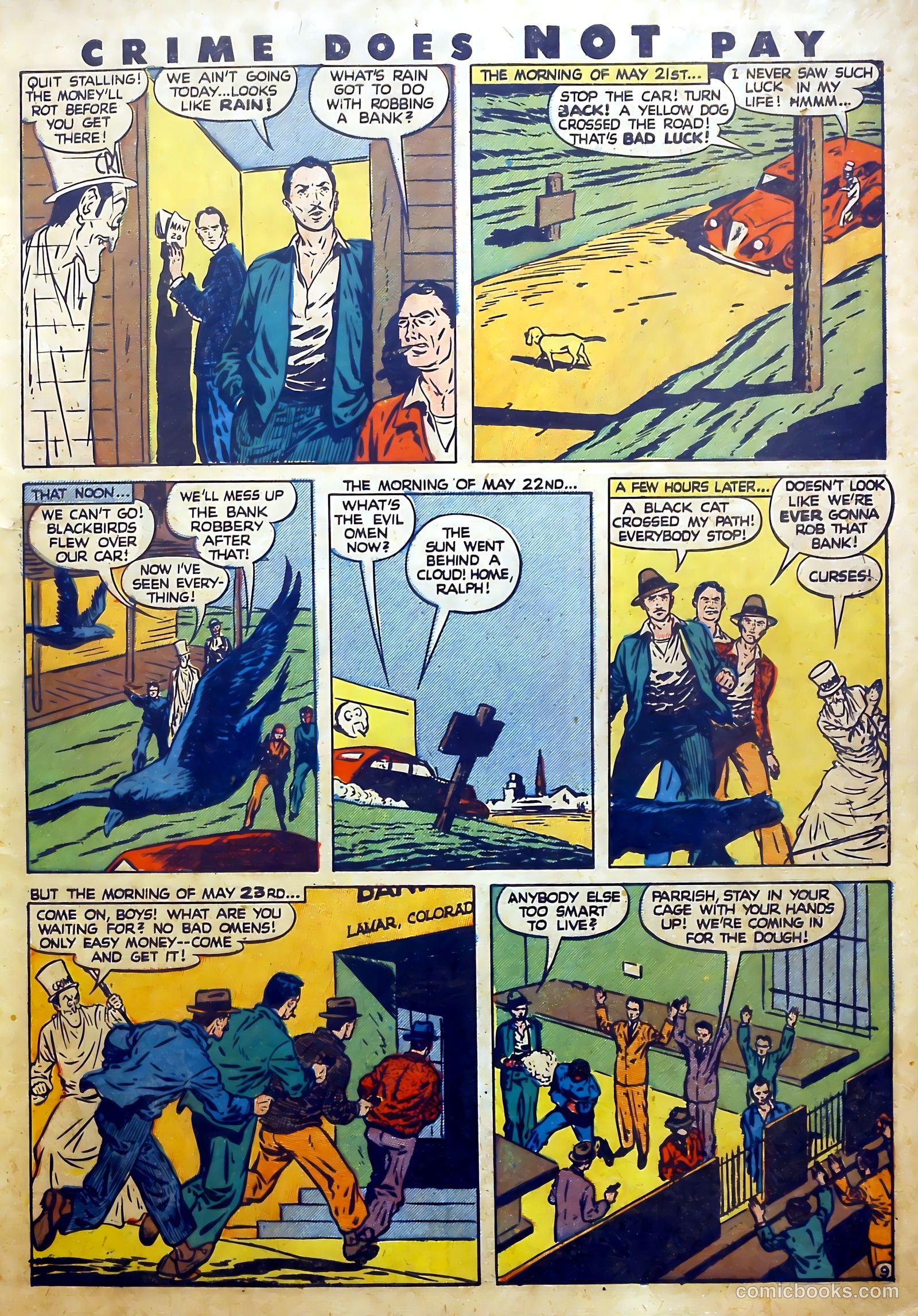 Crime Does Not Pay #50 (1947) — page 13 of 71