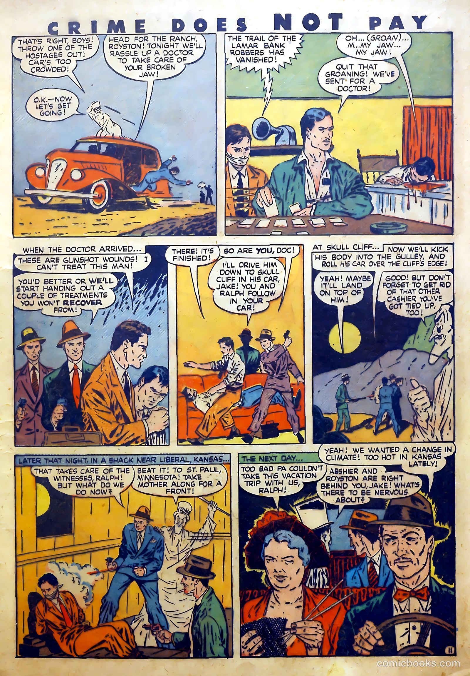 Crime Does Not Pay #50 (1947) — page 15 of 71