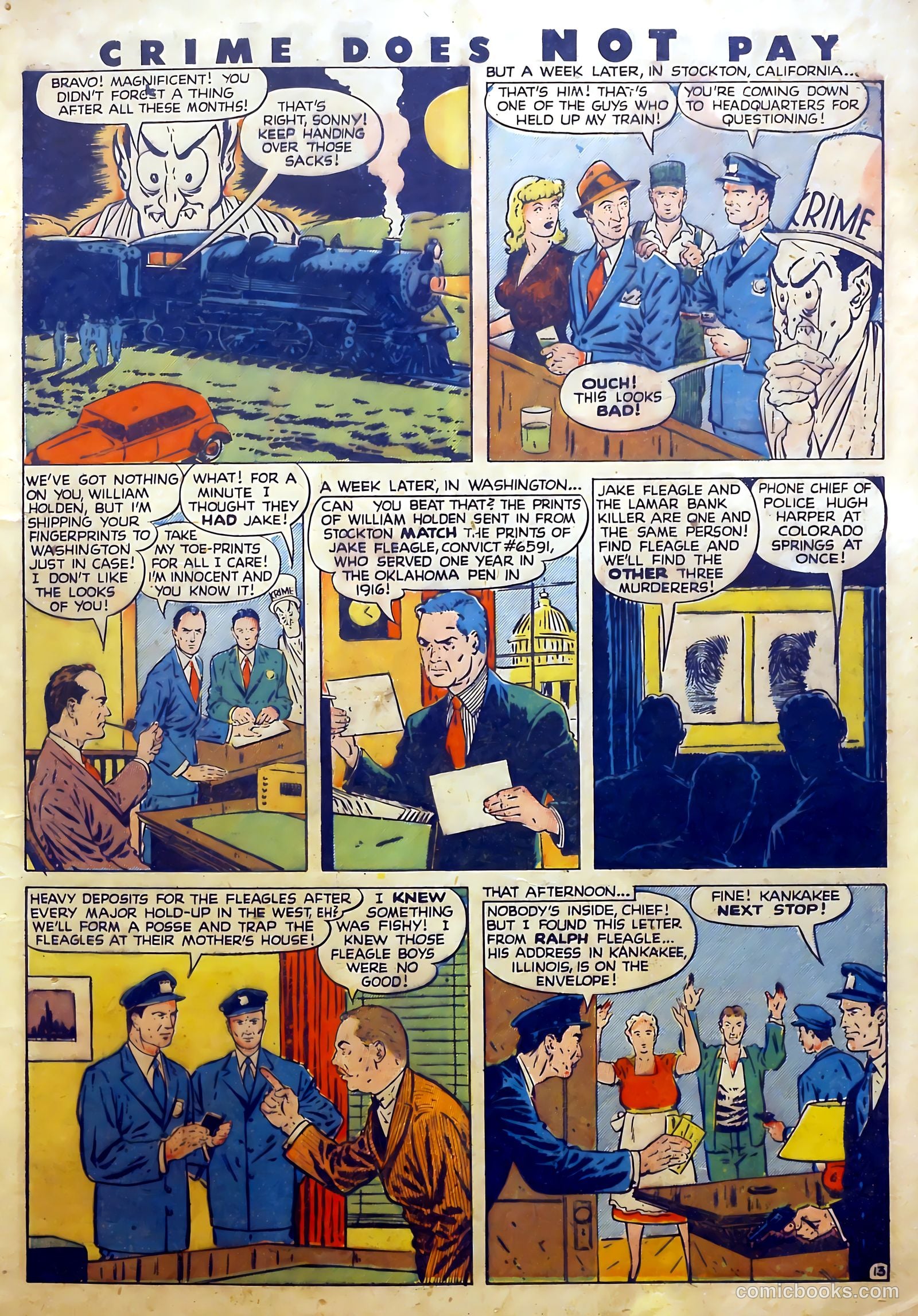 Crime Does Not Pay #50 (1947) — page 17 of 71