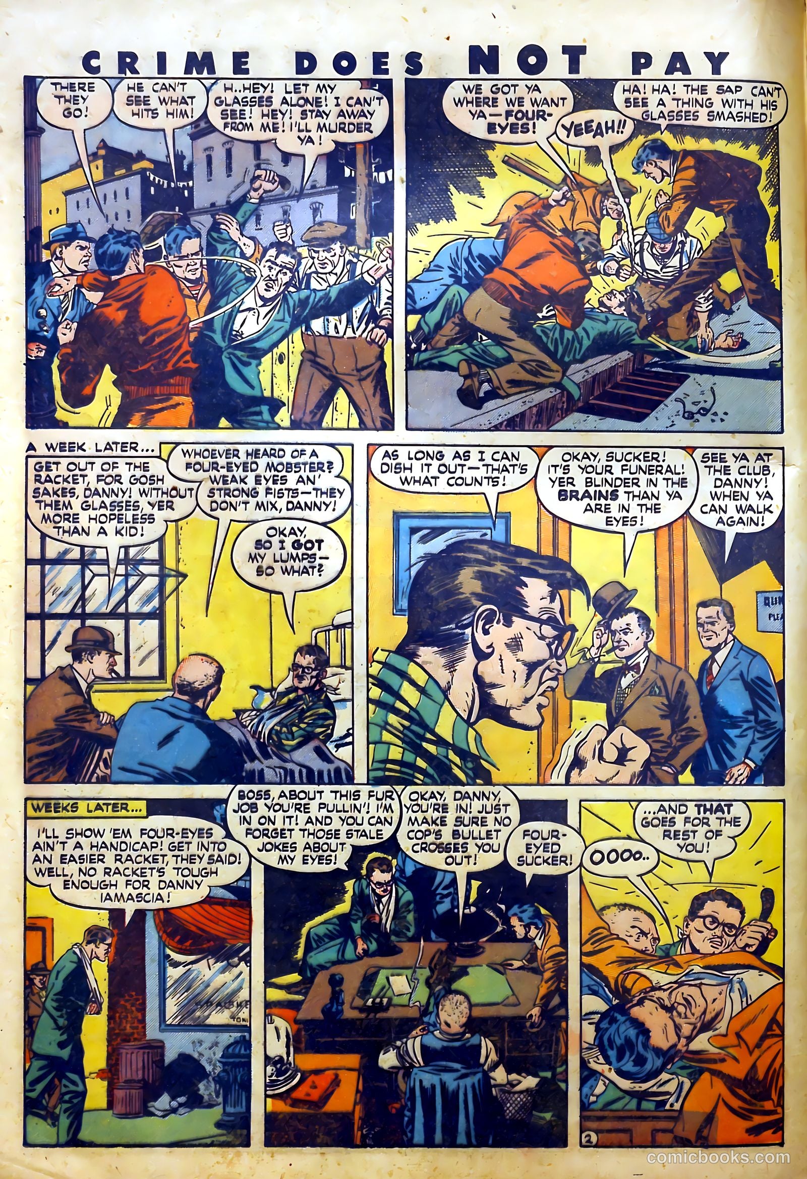 Crime Does Not Pay #50 (1947) — page 22 of 71