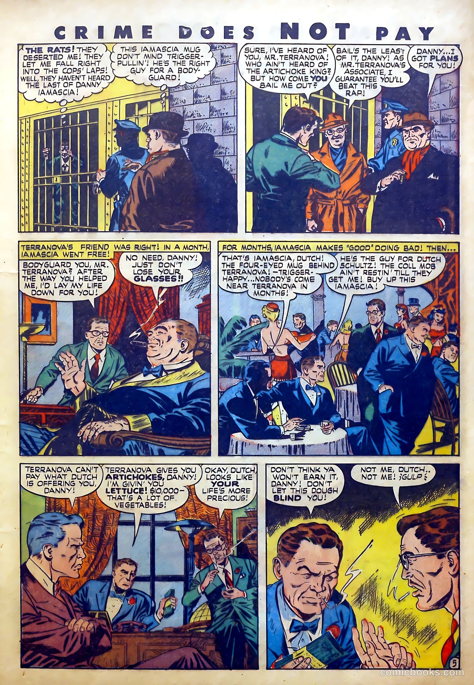 Crime Does Not Pay #50 (1947) — page 25 of 71