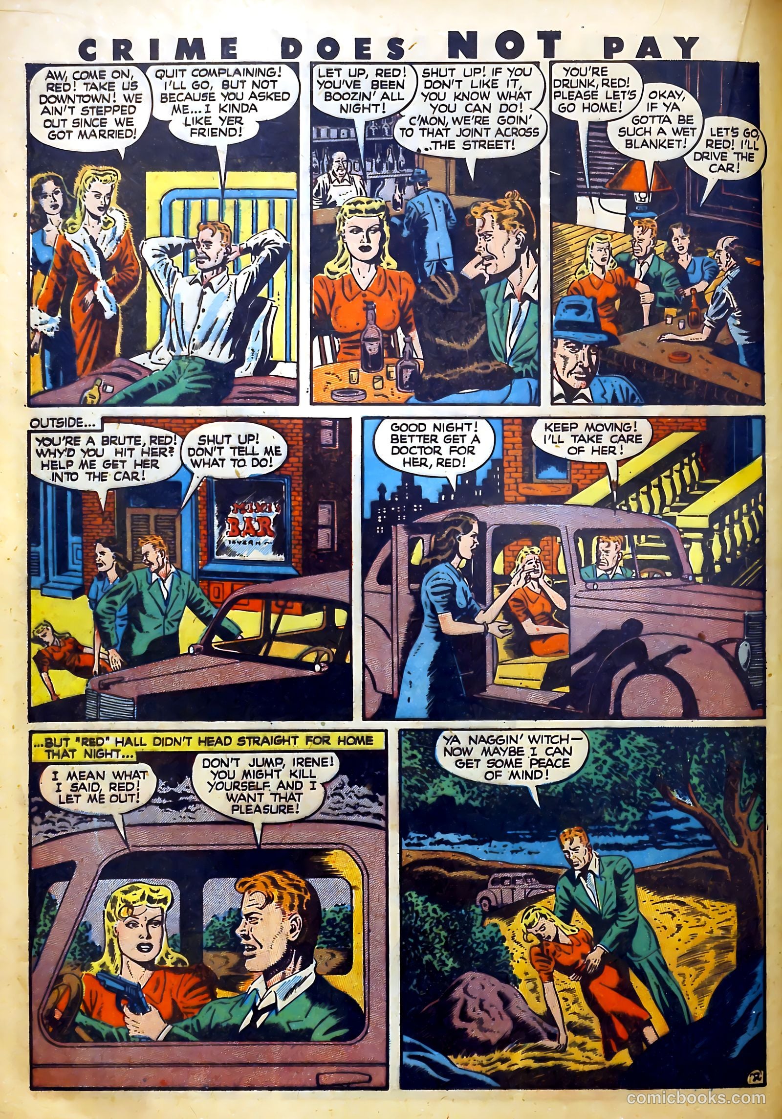 Crime Does Not Pay #50 (1947) — page 30 of 71