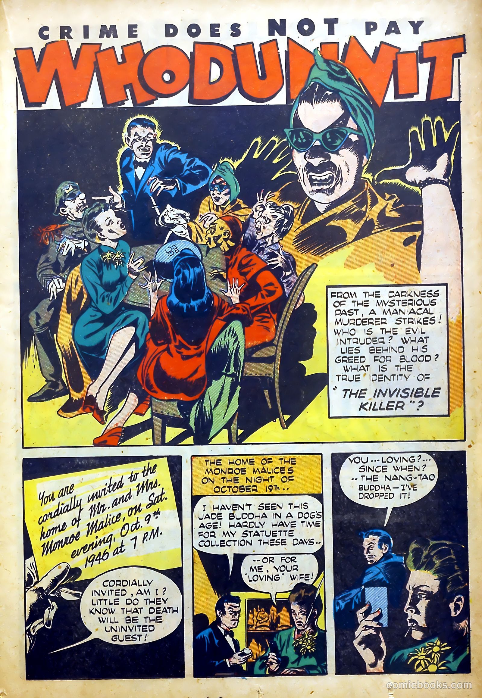Crime Does Not Pay #50 (1947) — page 37 of 71