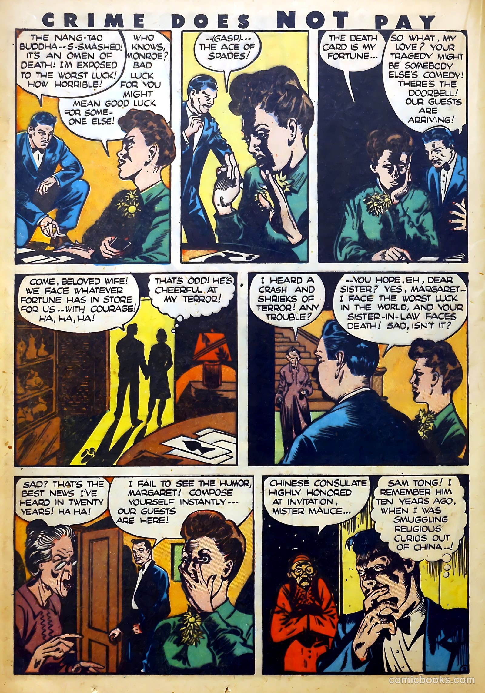 Crime Does Not Pay #50 (1947) — page 38 of 71