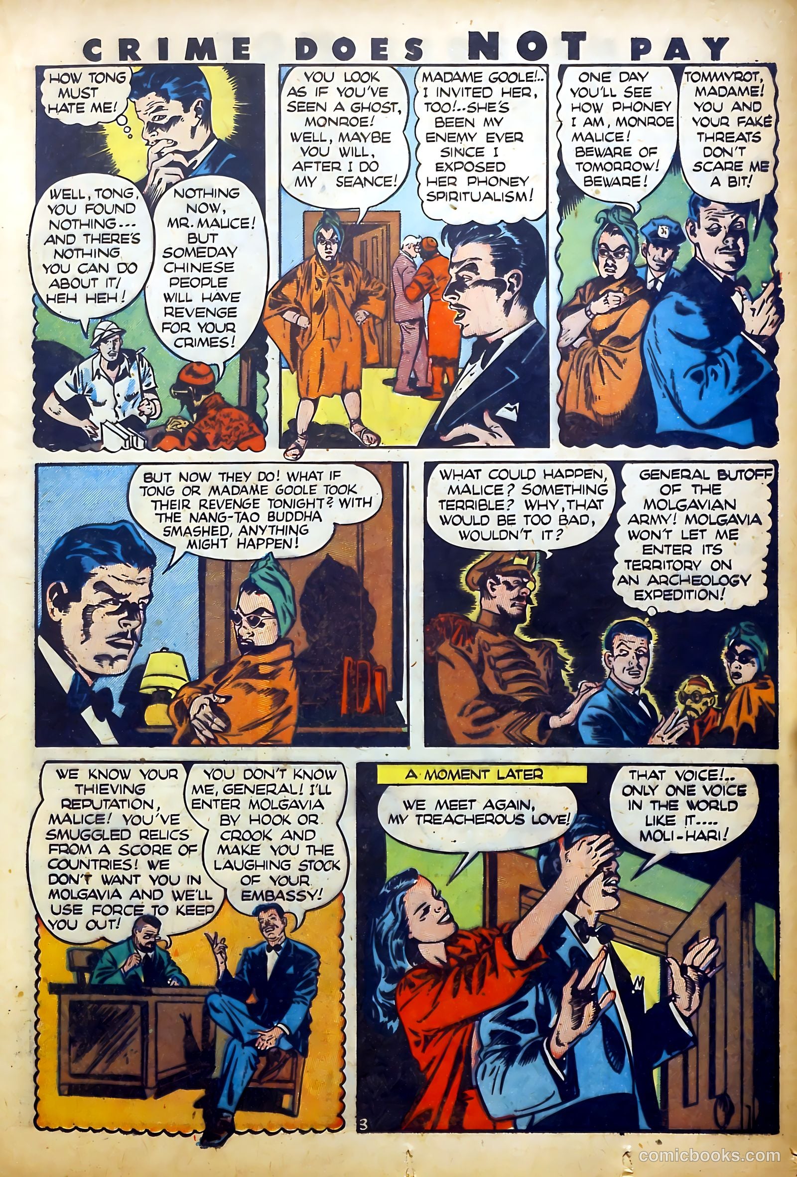 Crime Does Not Pay #50 (1947) — page 39 of 71