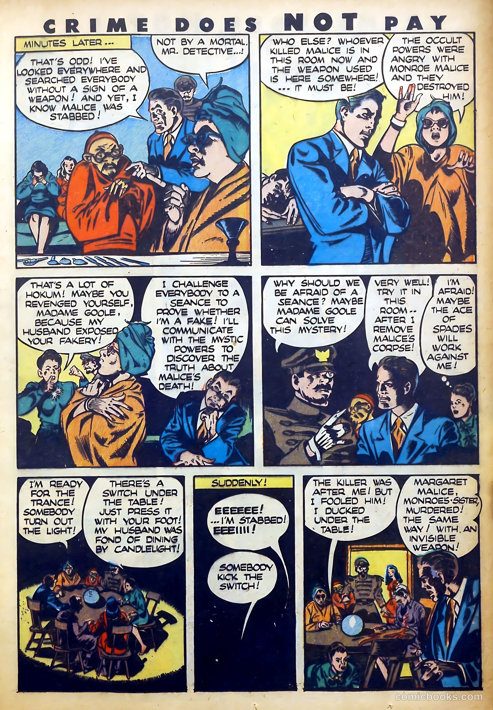 Crime Does Not Pay #50 (1947) — page 41 of 71