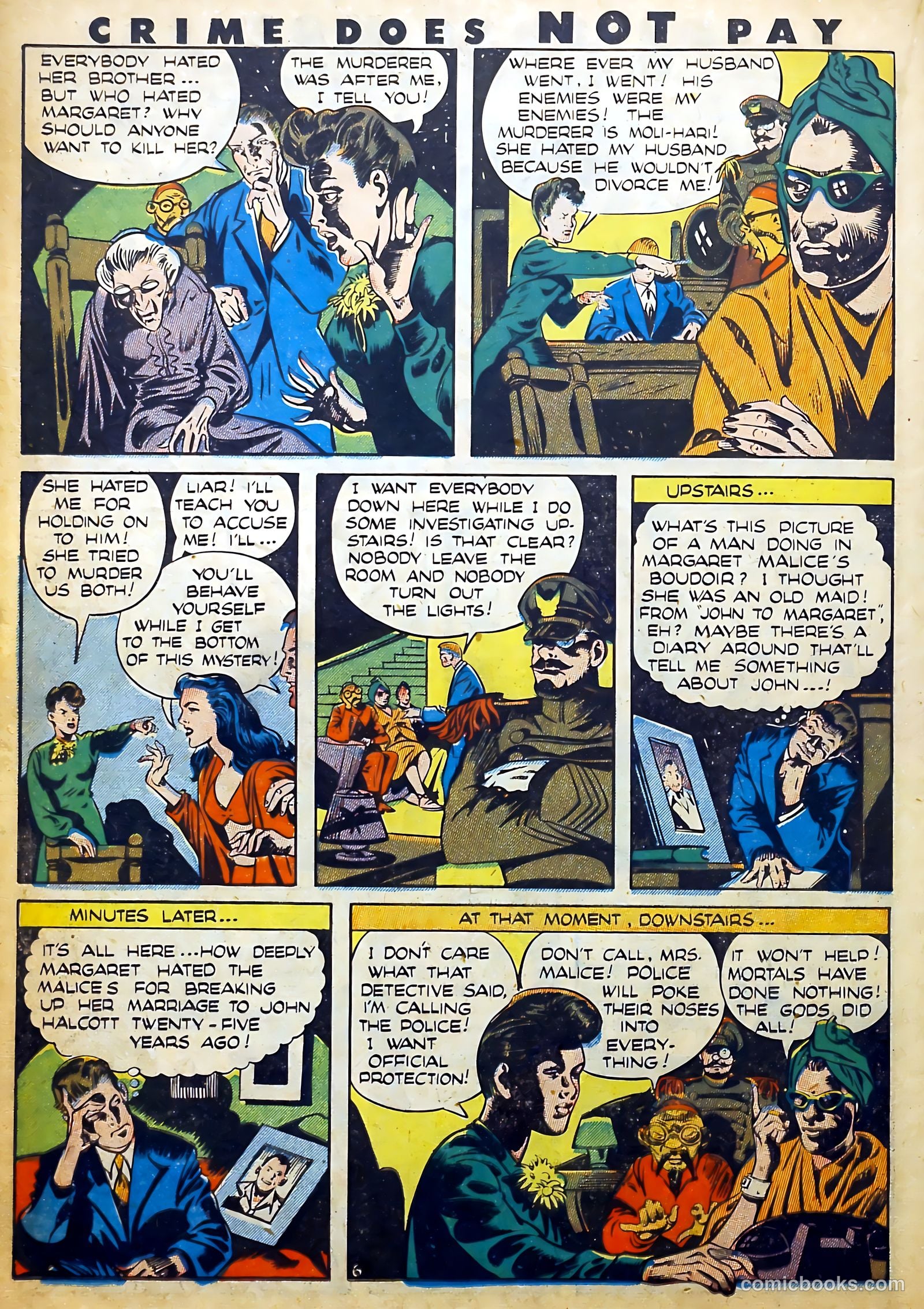 Crime Does Not Pay #50 (1947) — page 42 of 71