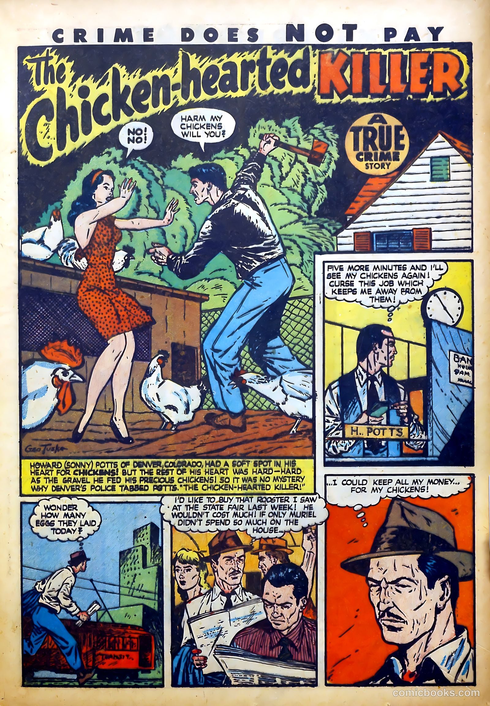 Crime Does Not Pay #50 (1947) — page 47 of 71