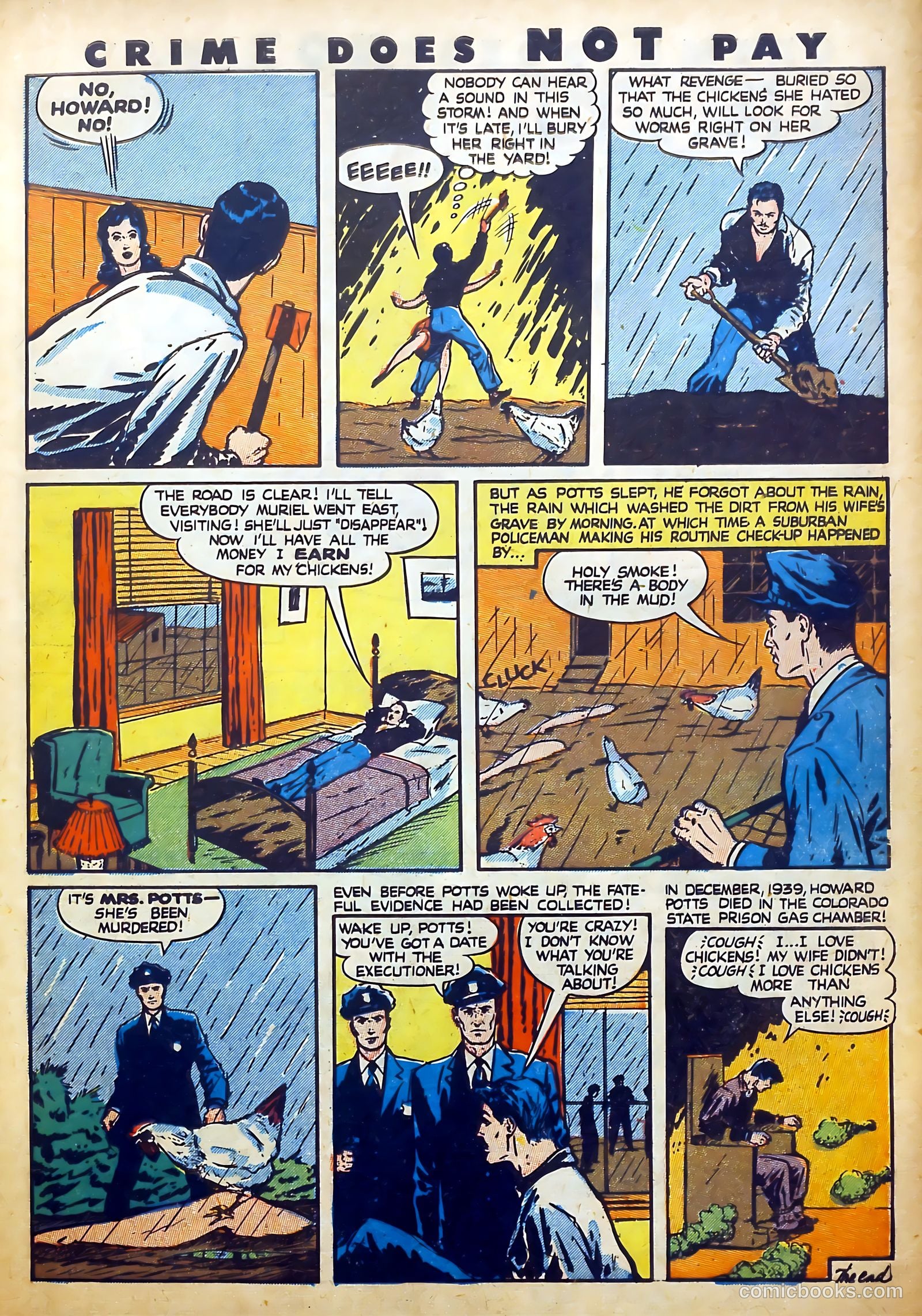 Crime Does Not Pay #50 (1947) — page 51 of 71