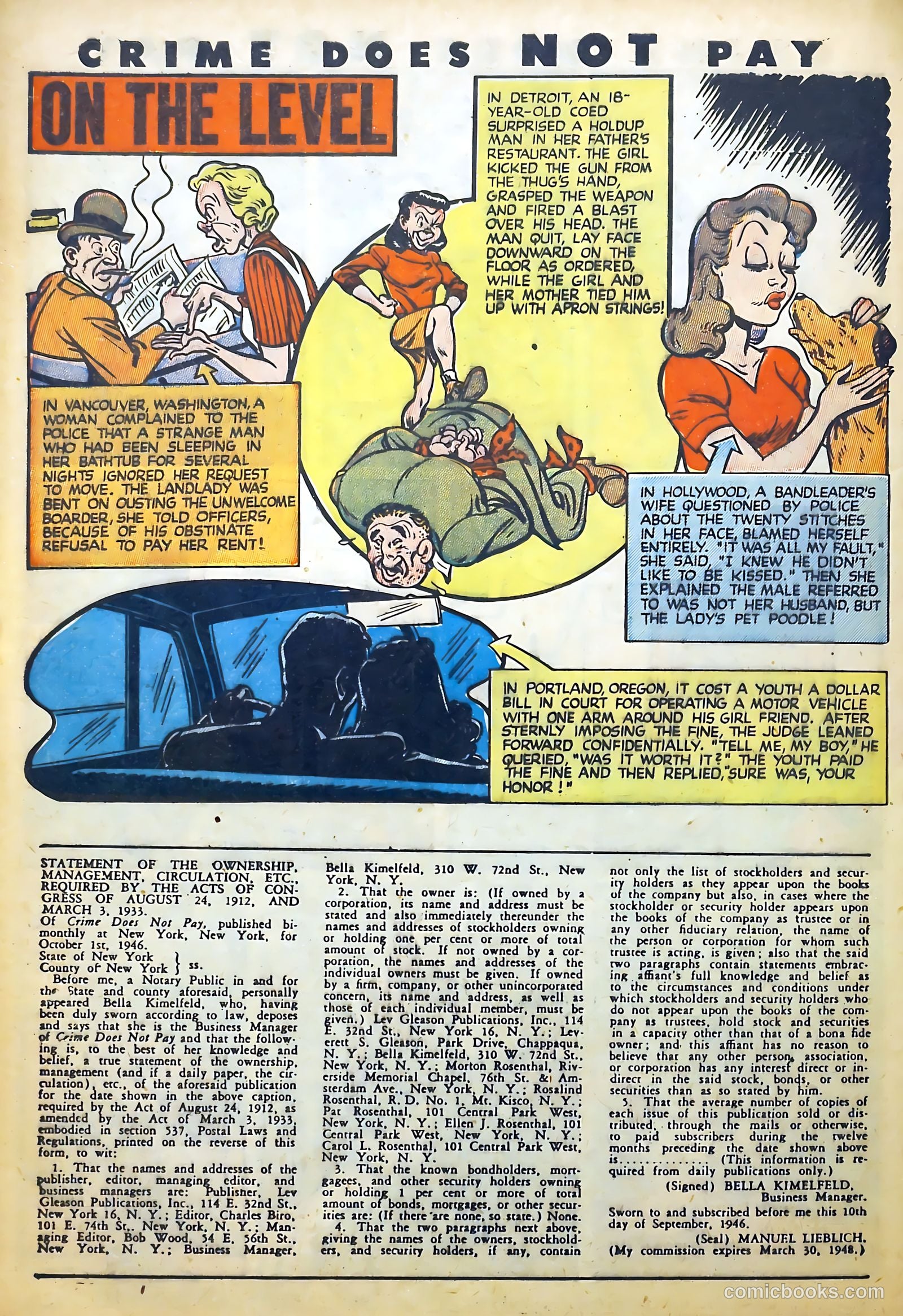 Crime Does Not Pay #50 (1947) — page 52 of 71