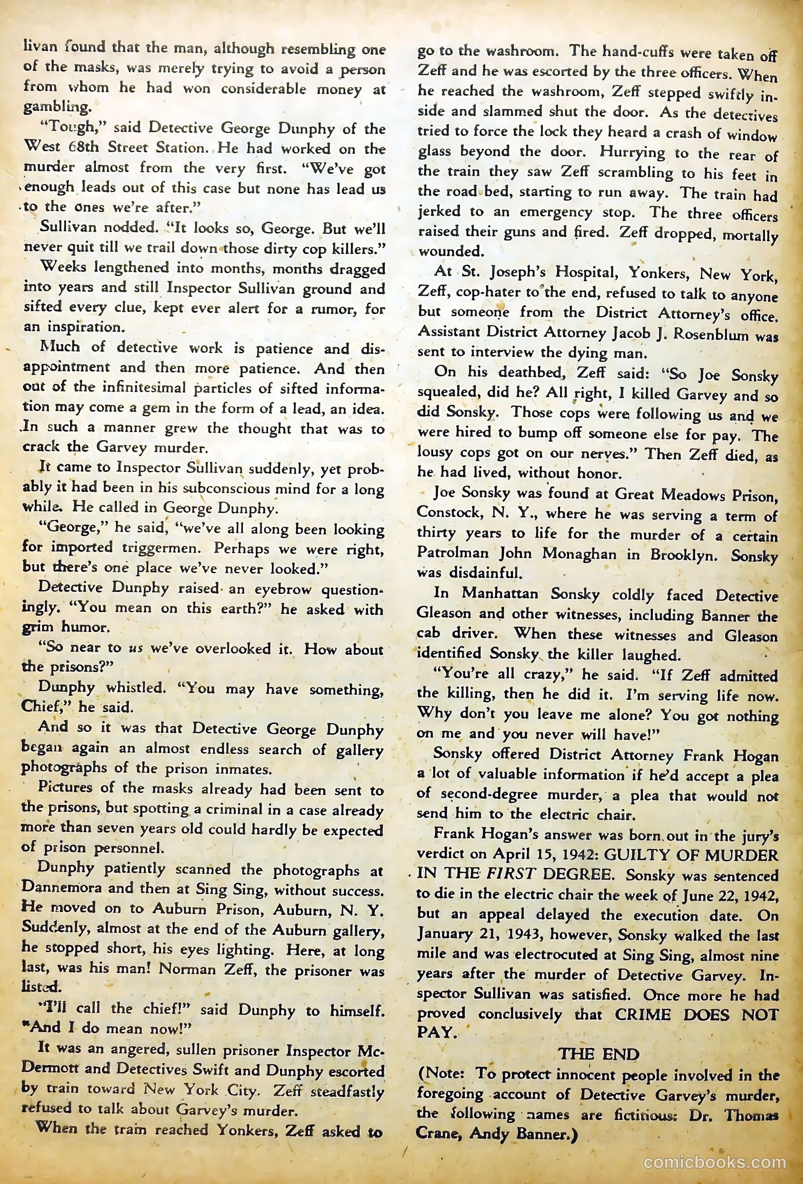 Crime Does Not Pay #50 (1947) — page 56 of 71