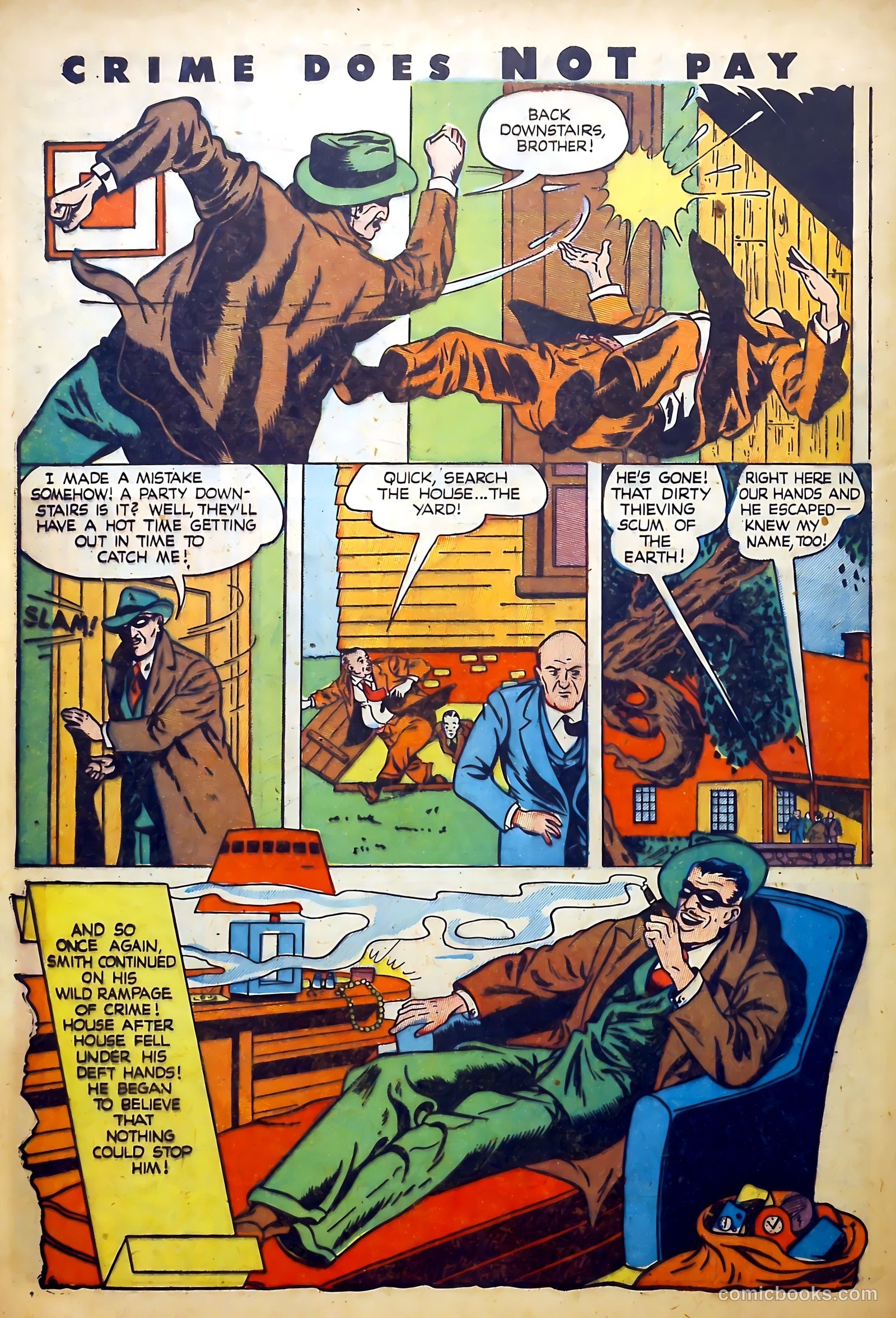 Crime Does Not Pay #50 (1947) — page 62 of 71