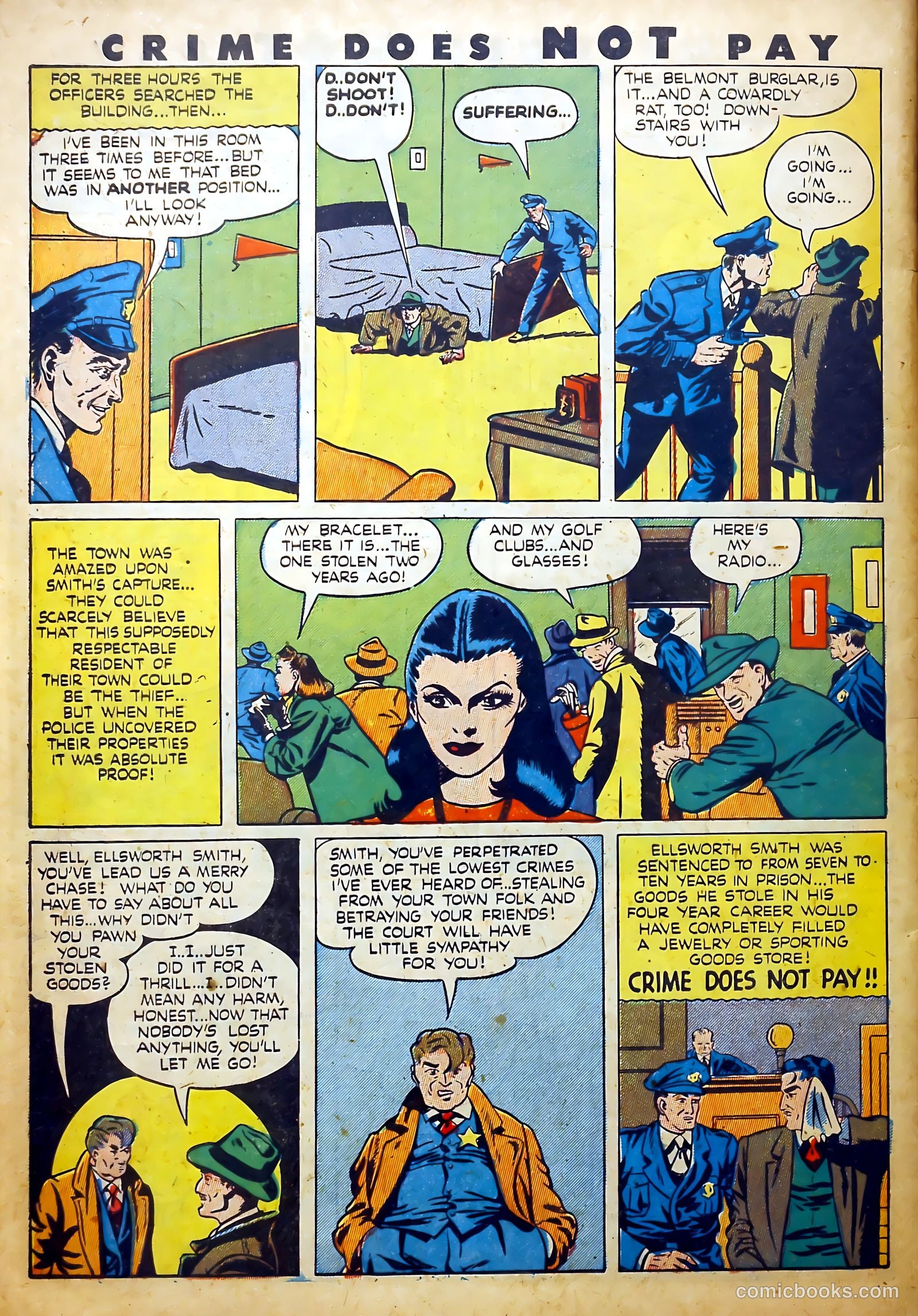 Crime Does Not Pay #50 (1947) — page 64 of 71