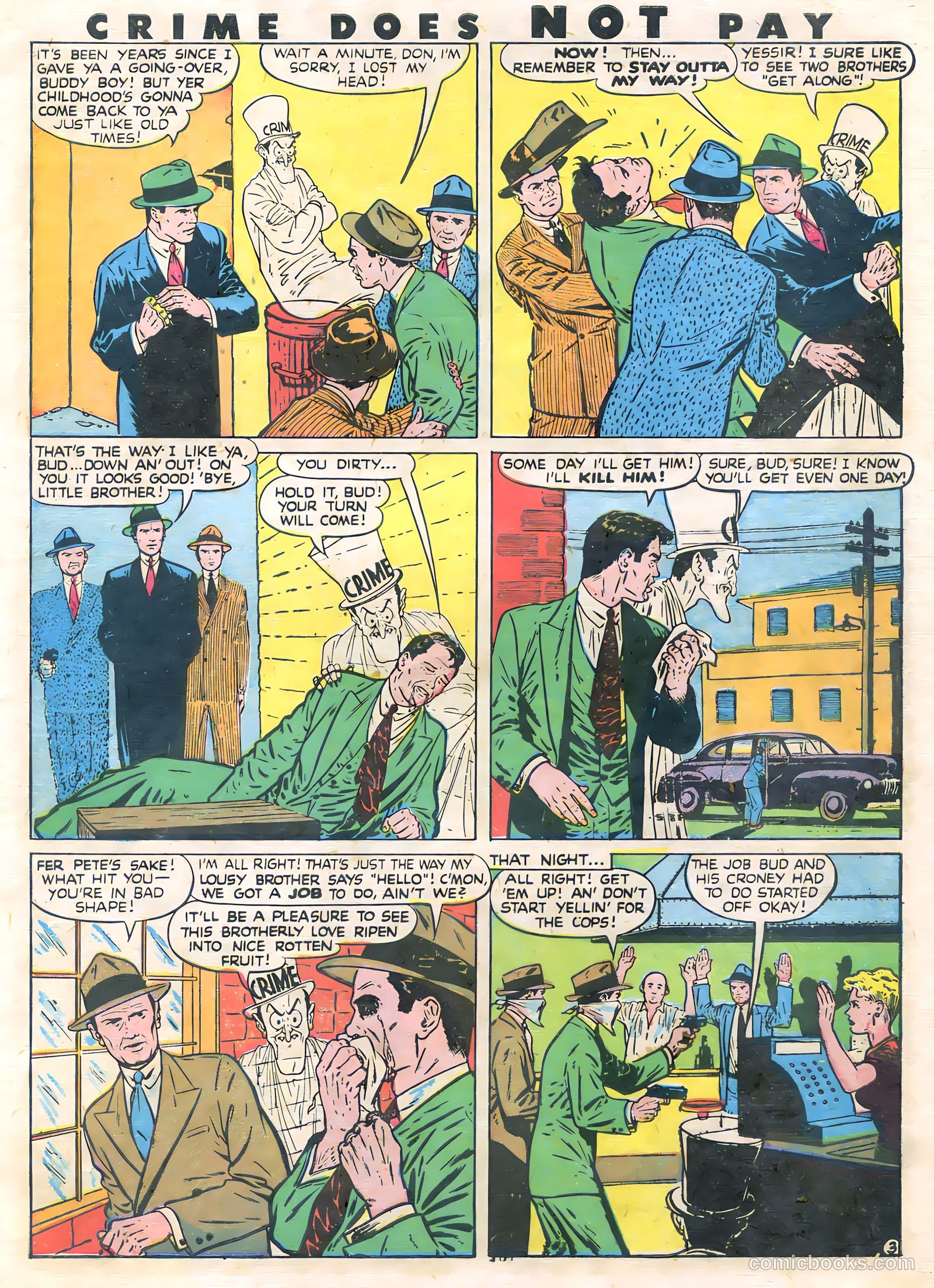Crime Does Not Pay #51 (1947) — page 7 of 52