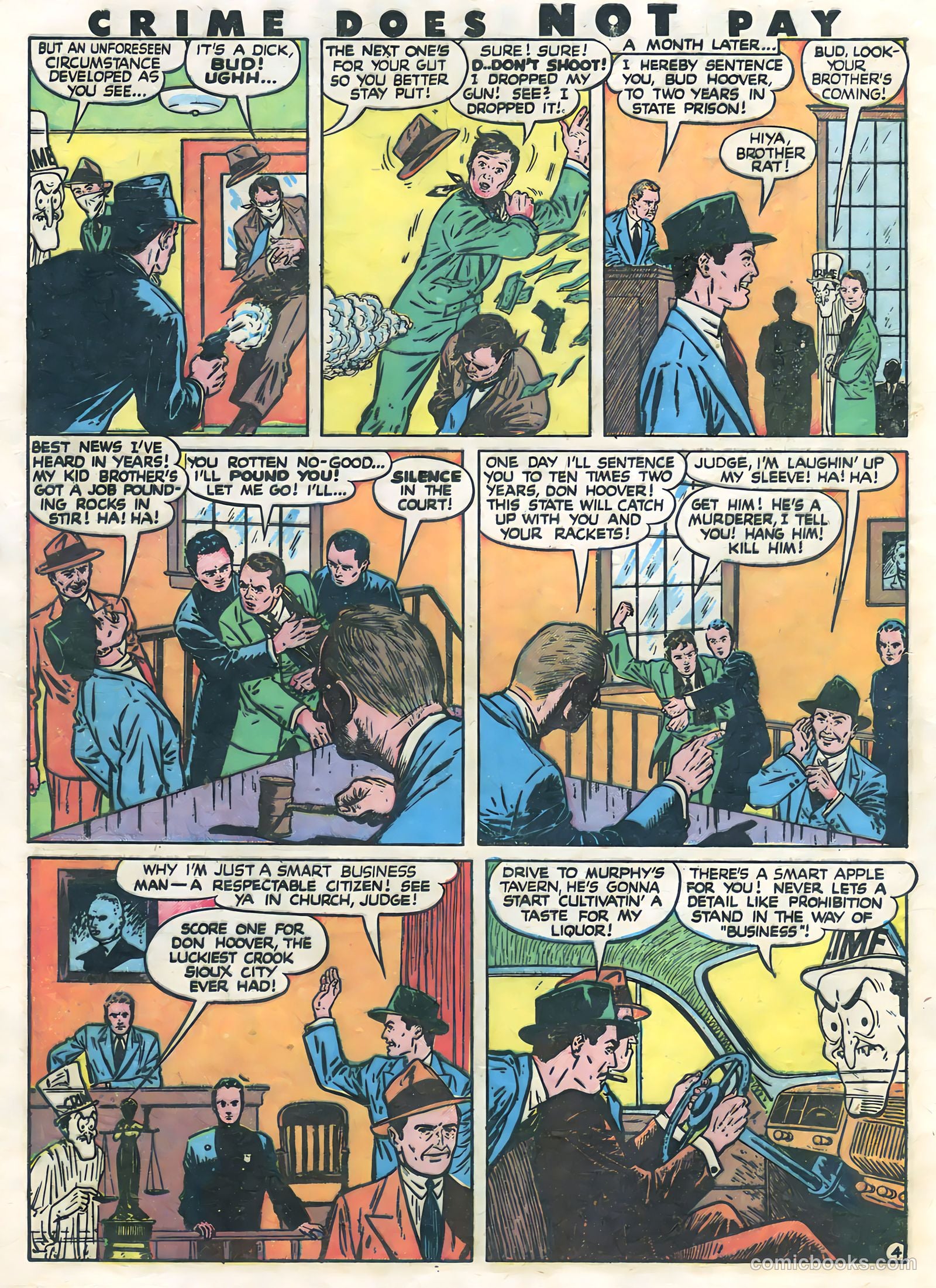 Crime Does Not Pay #51 (1947) — page 8 of 52