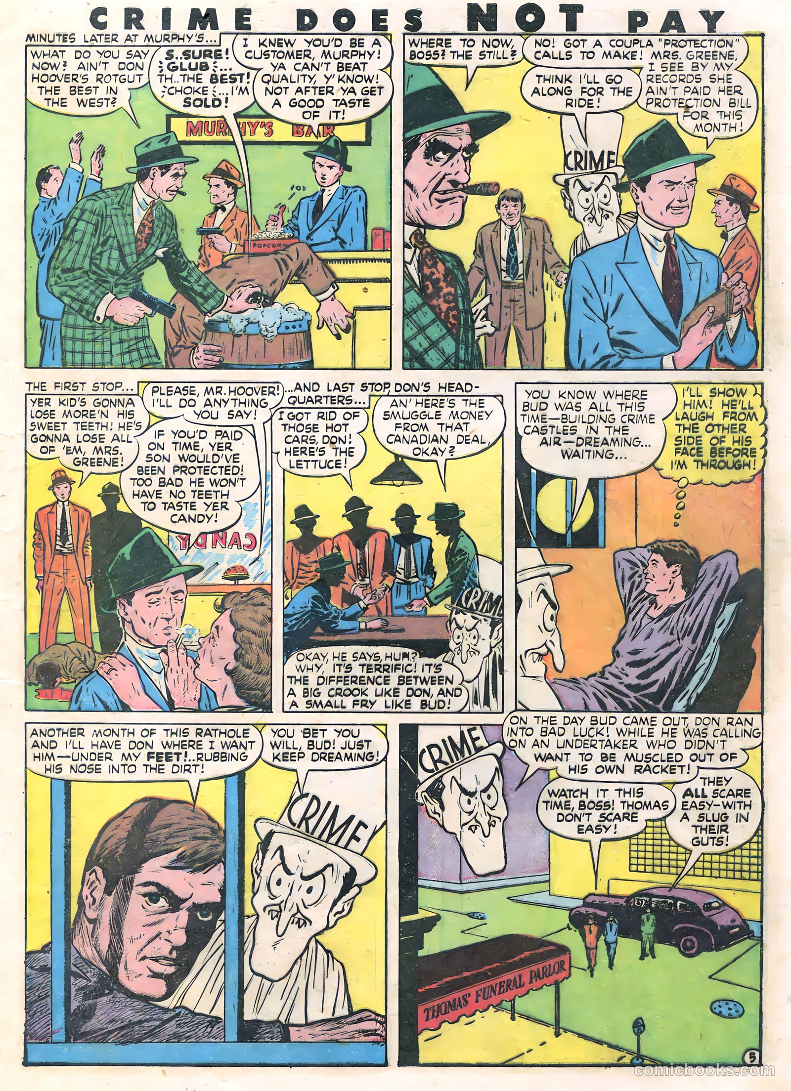 Crime Does Not Pay #51 (1947) — page 9 of 52