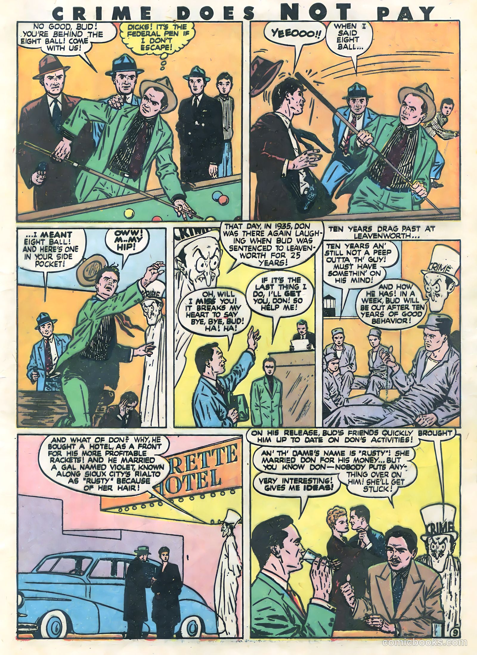 Crime Does Not Pay #51 (1947) — page 13 of 52