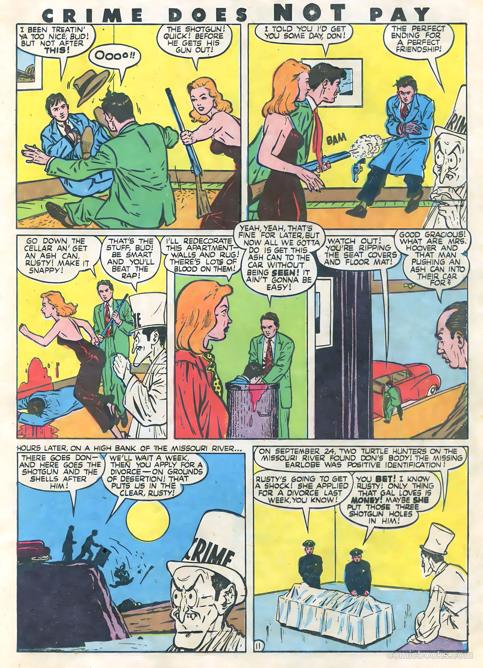 Crime Does Not Pay #51 (1947) — page 15 of 52