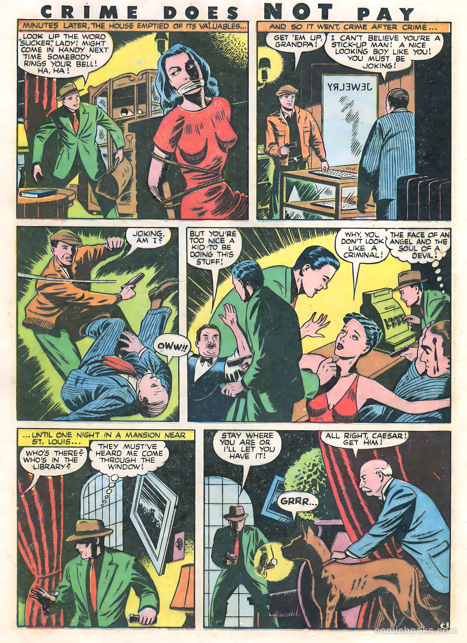 Crime Does Not Pay #51 (1947) — page 18 of 52