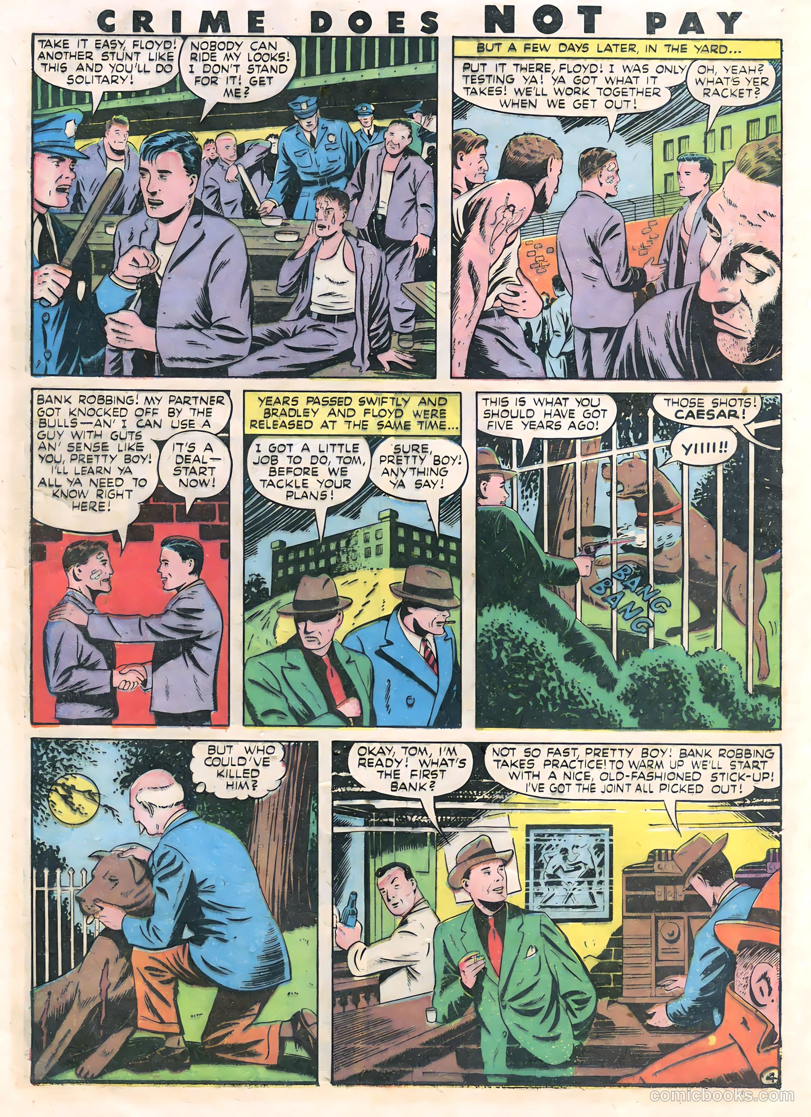 Crime Does Not Pay #51 (1947) — page 20 of 52