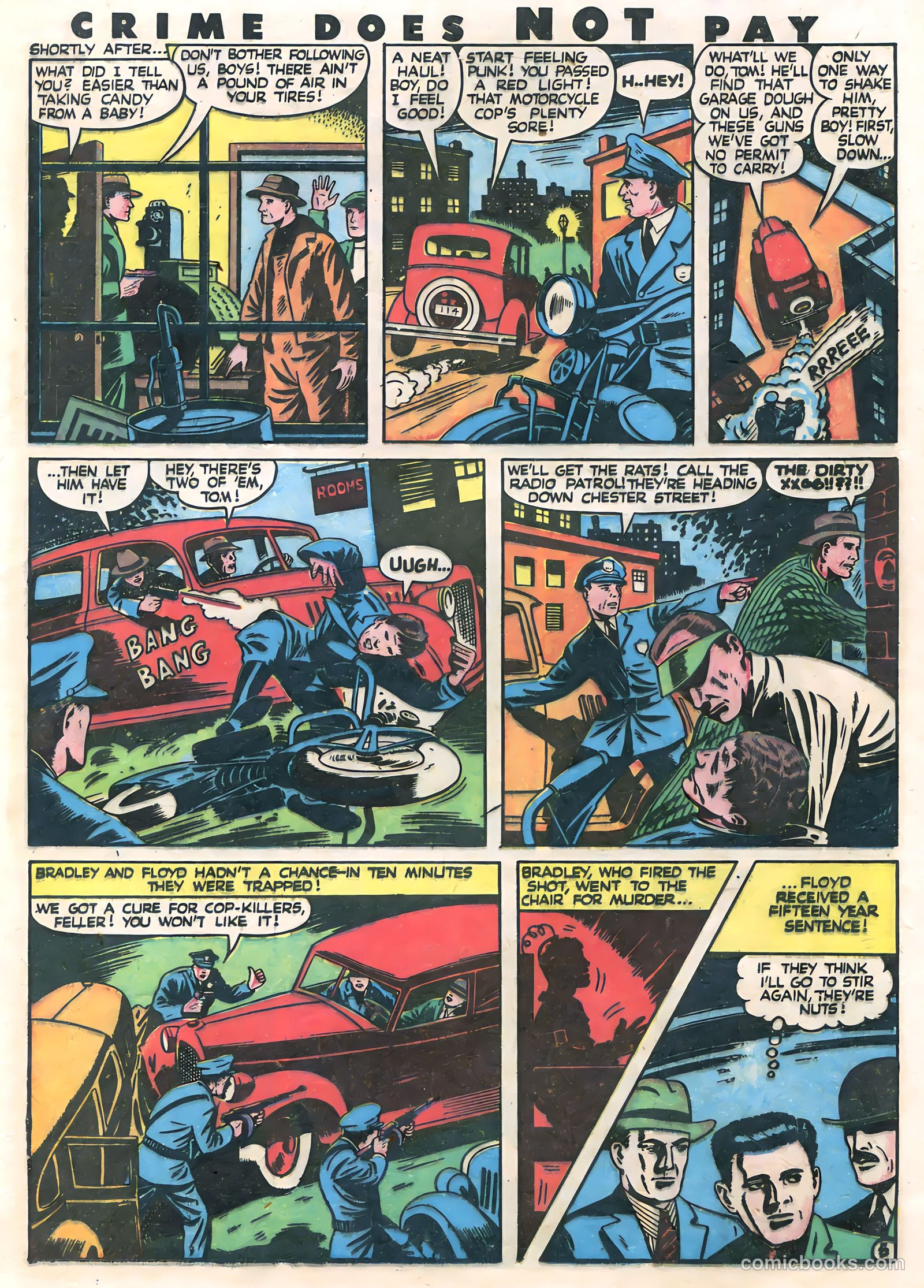 Crime Does Not Pay #51 (1947) — page 21 of 52