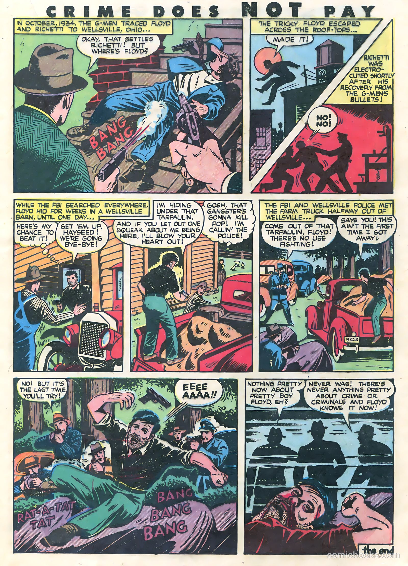 Crime Does Not Pay #51 (1947) — page 25 of 52