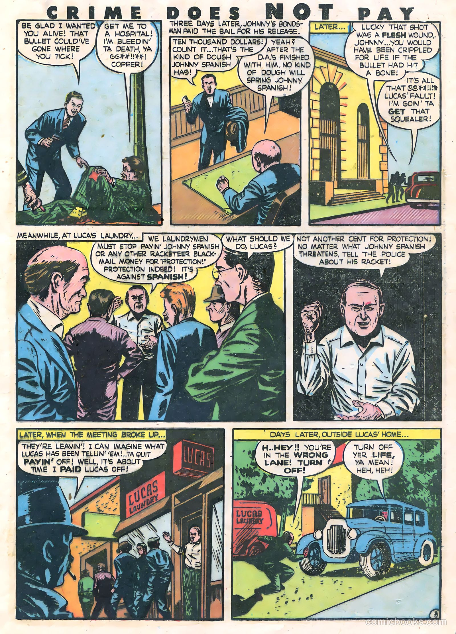 Crime Does Not Pay #51 (1947) — page 35 of 52