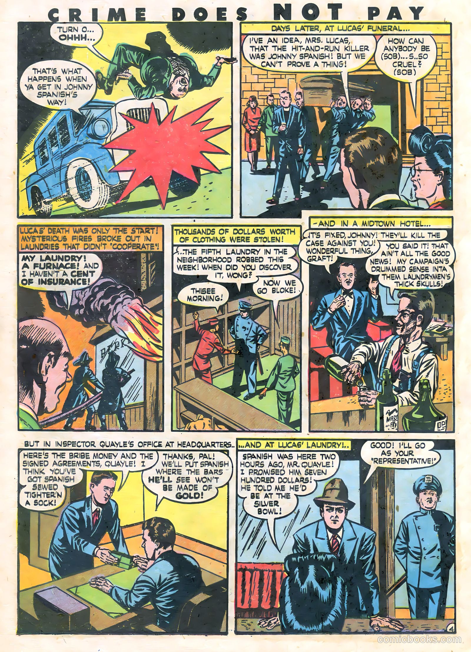 Crime Does Not Pay #51 (1947) — page 36 of 52