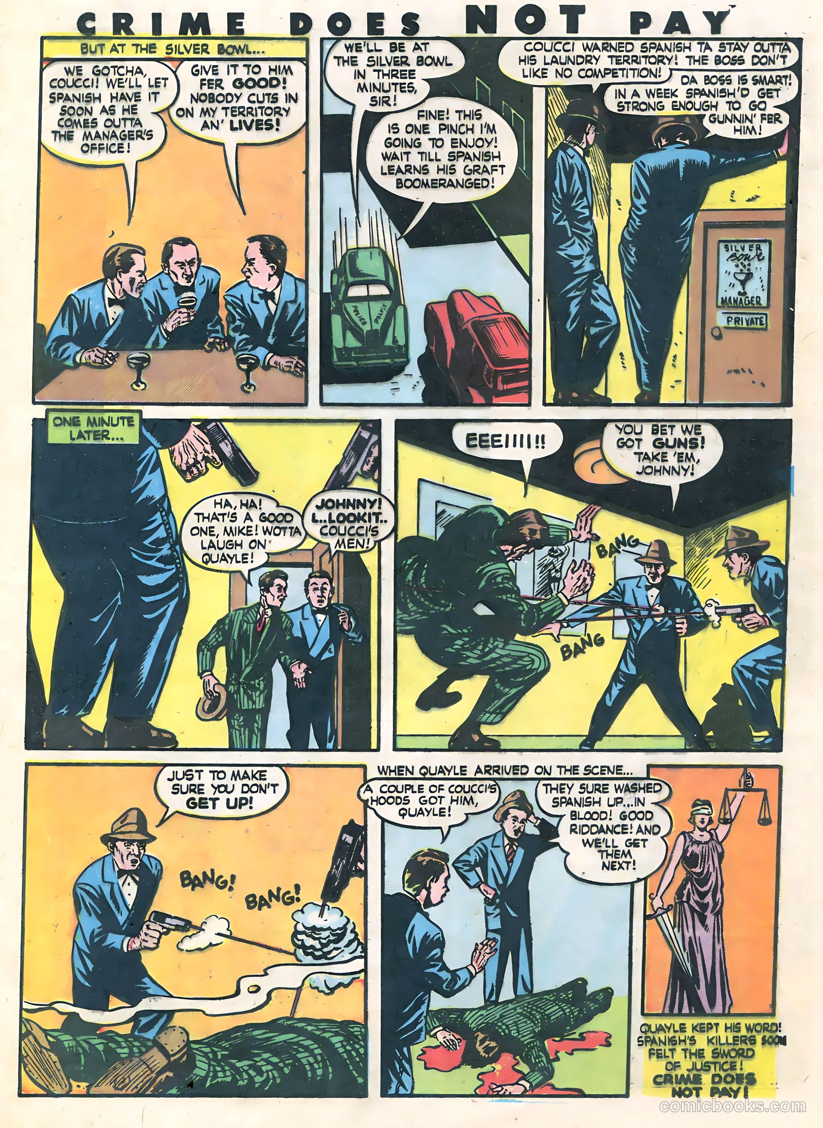 Crime Does Not Pay #51 (1947) — page 37 of 52