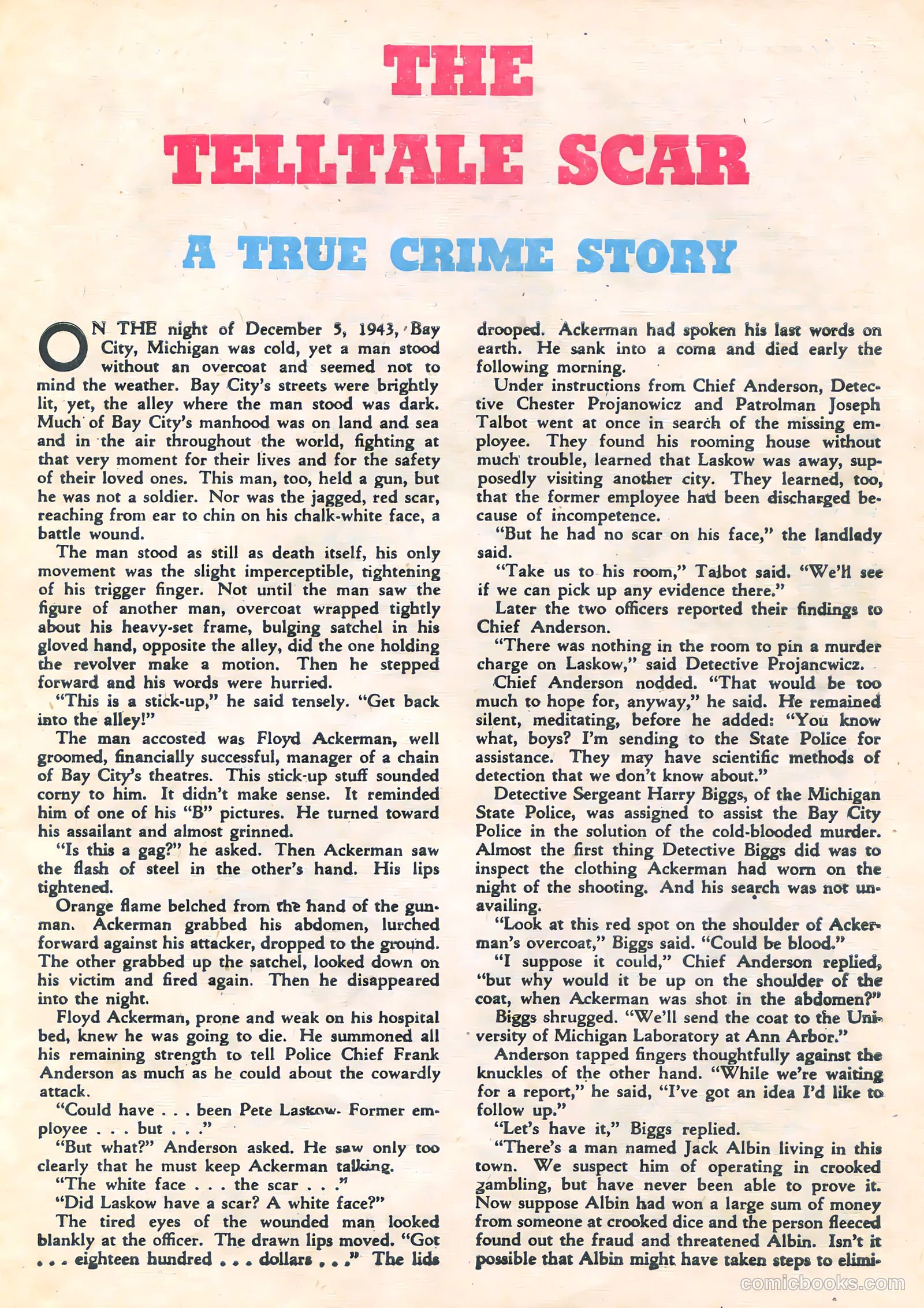 Crime Does Not Pay #51 (1947) — page 39 of 52