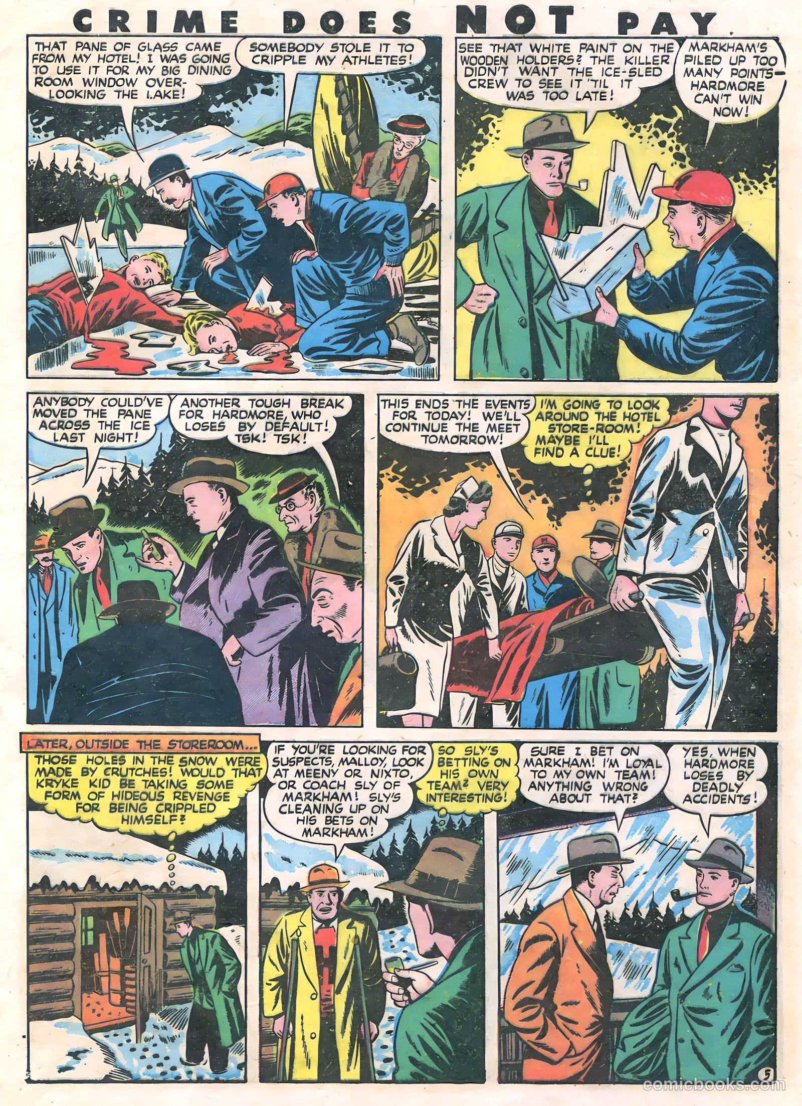 Crime Does Not Pay #51 (1947) — page 45 of 52