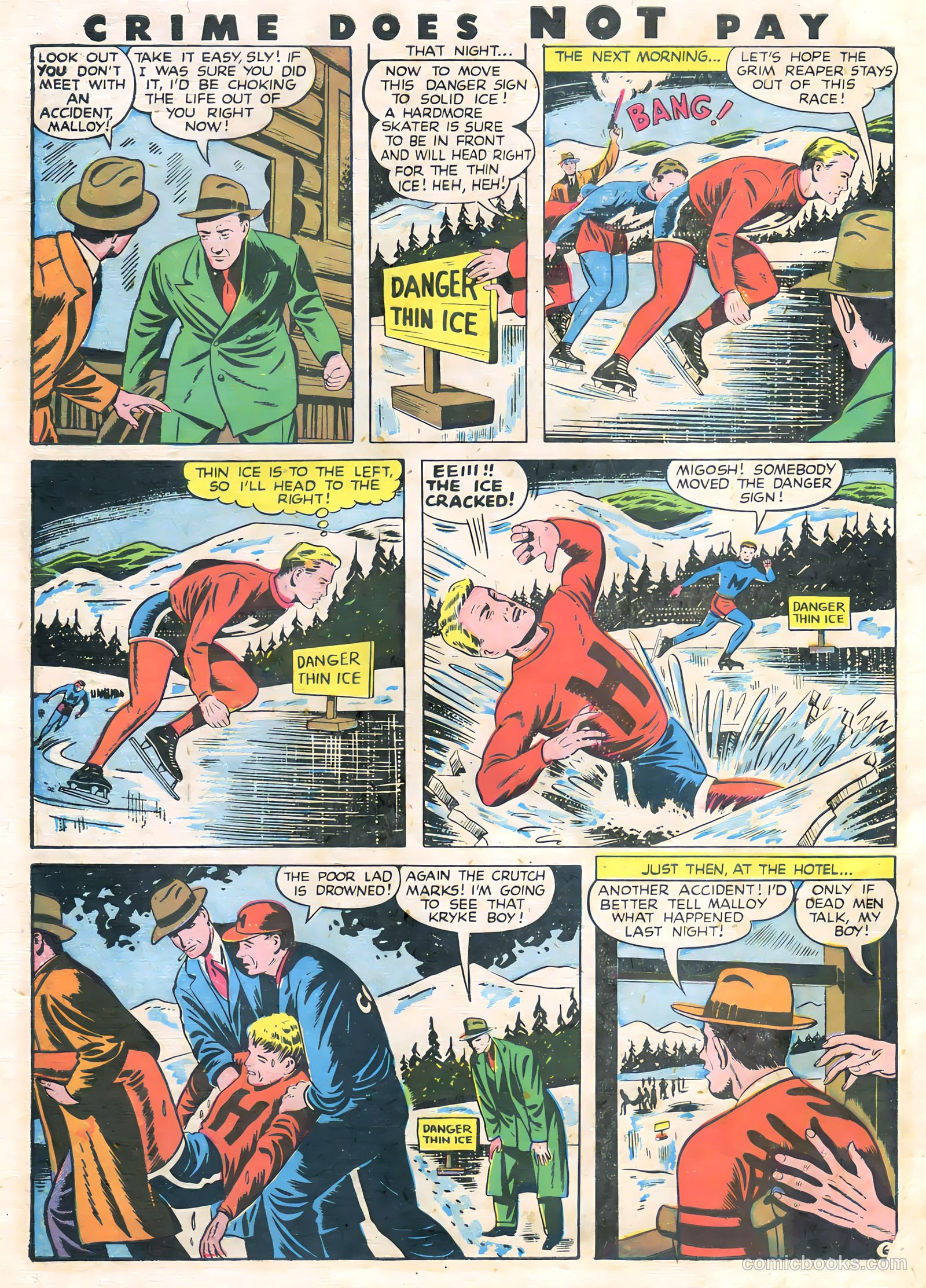 Crime Does Not Pay #51 (1947) — page 46 of 52