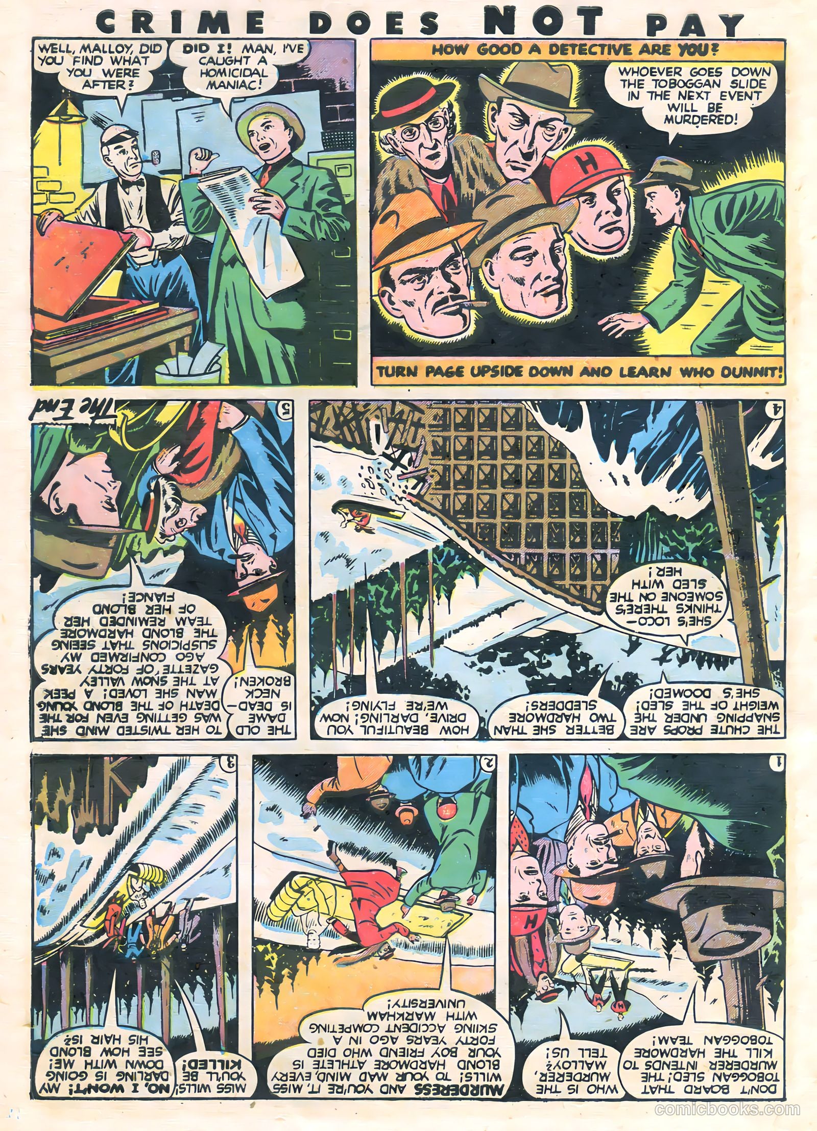 Crime Does Not Pay #51 (1947) — page 48 of 52