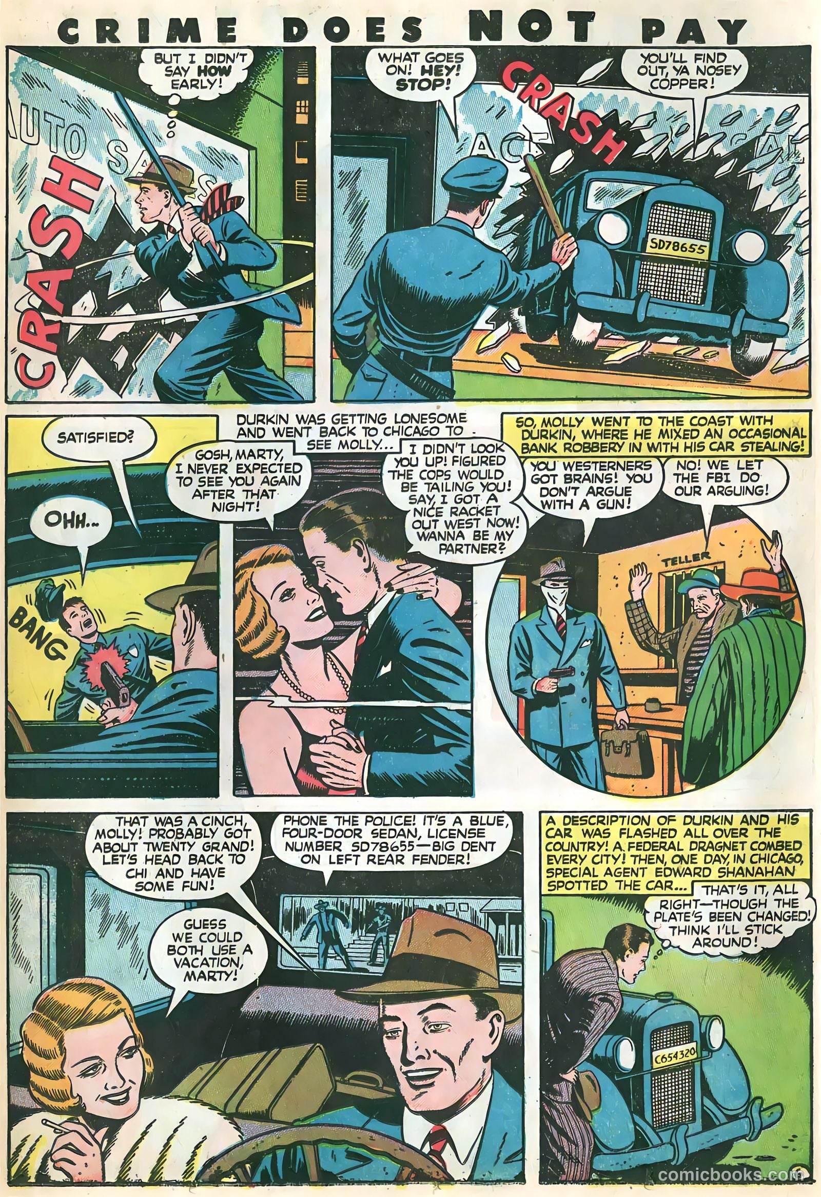 Crime Does Not Pay #52 (1947) — page 7 of 27