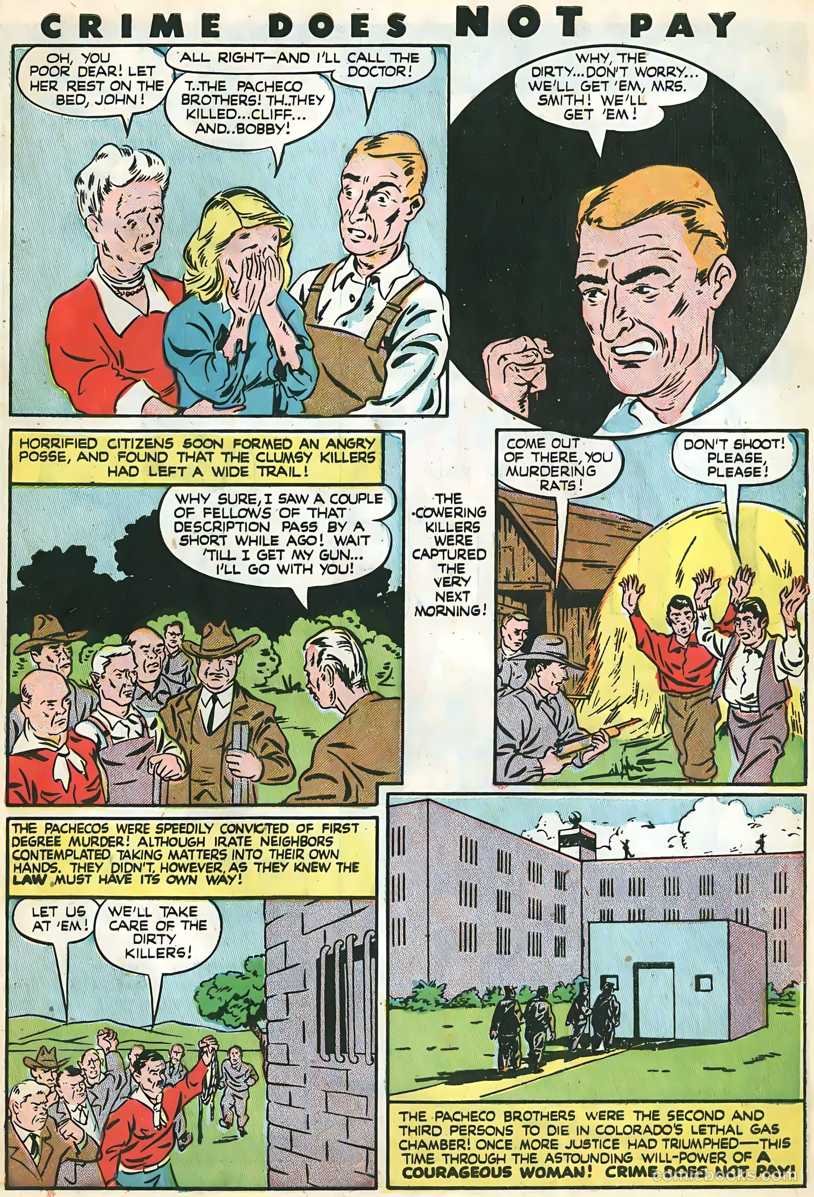 Crime Does Not Pay #52 (1947) — page 15 of 27
