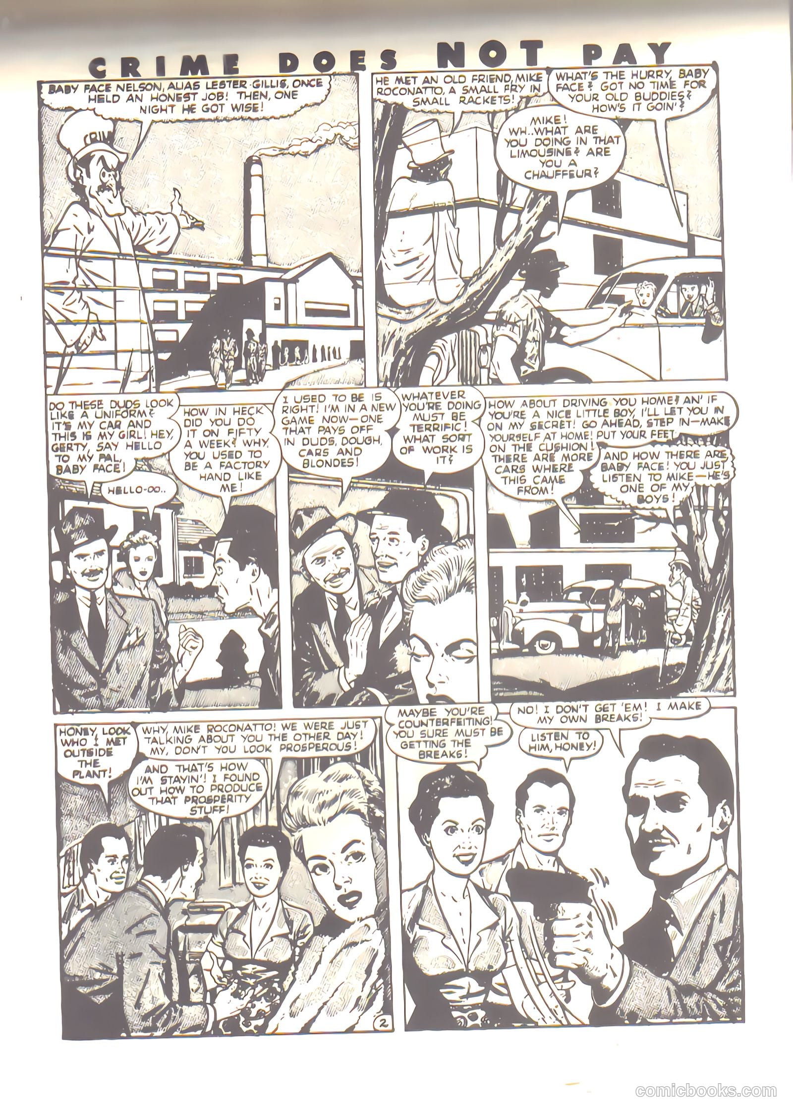 Crime Does Not Pay #52 (1947) — page 17 of 27