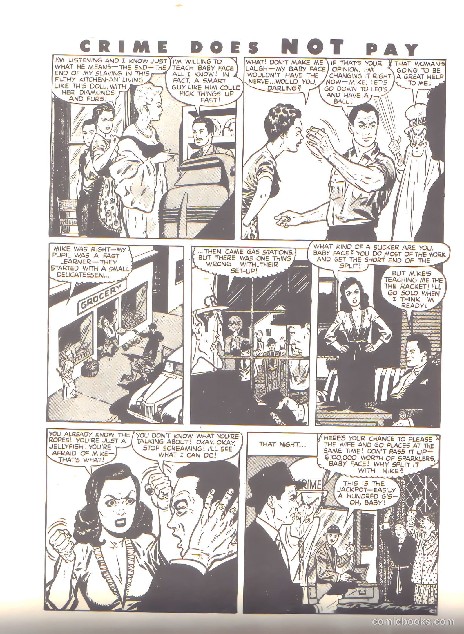 Crime Does Not Pay #52 (1947) — page 18 of 27