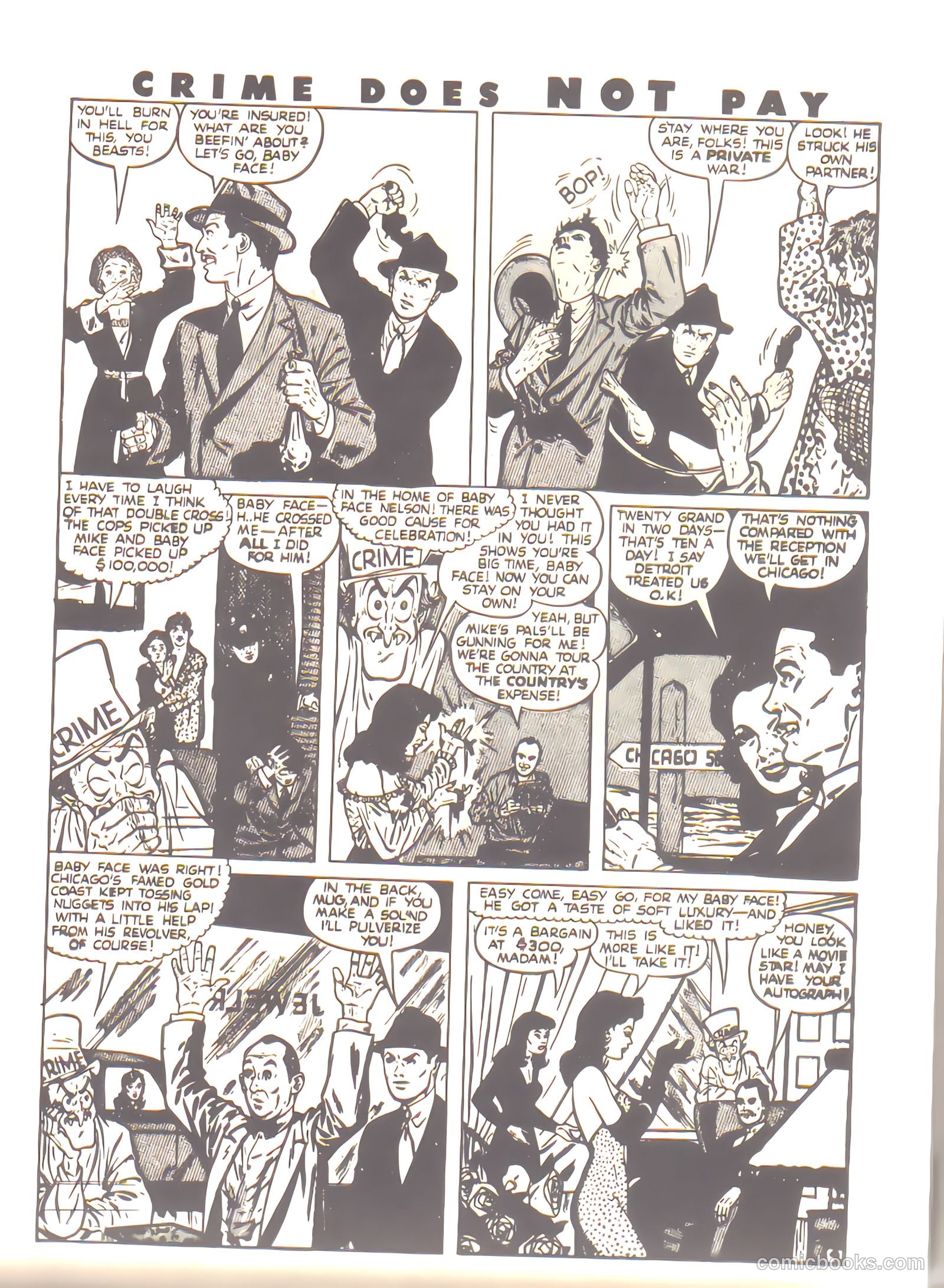 Crime Does Not Pay #52 (1947) — page 19 of 27