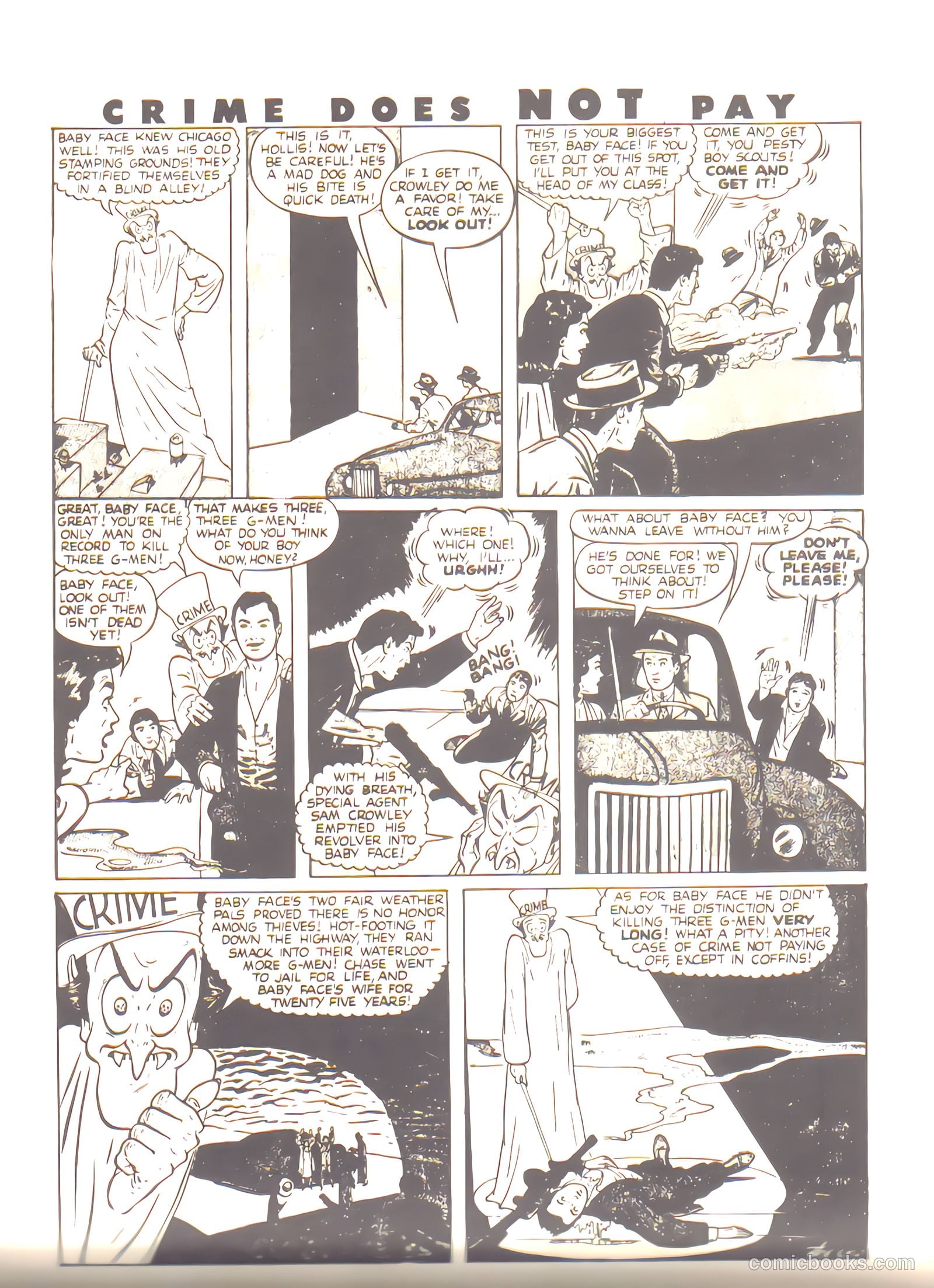Crime Does Not Pay #52 (1947) — page 27 of 27