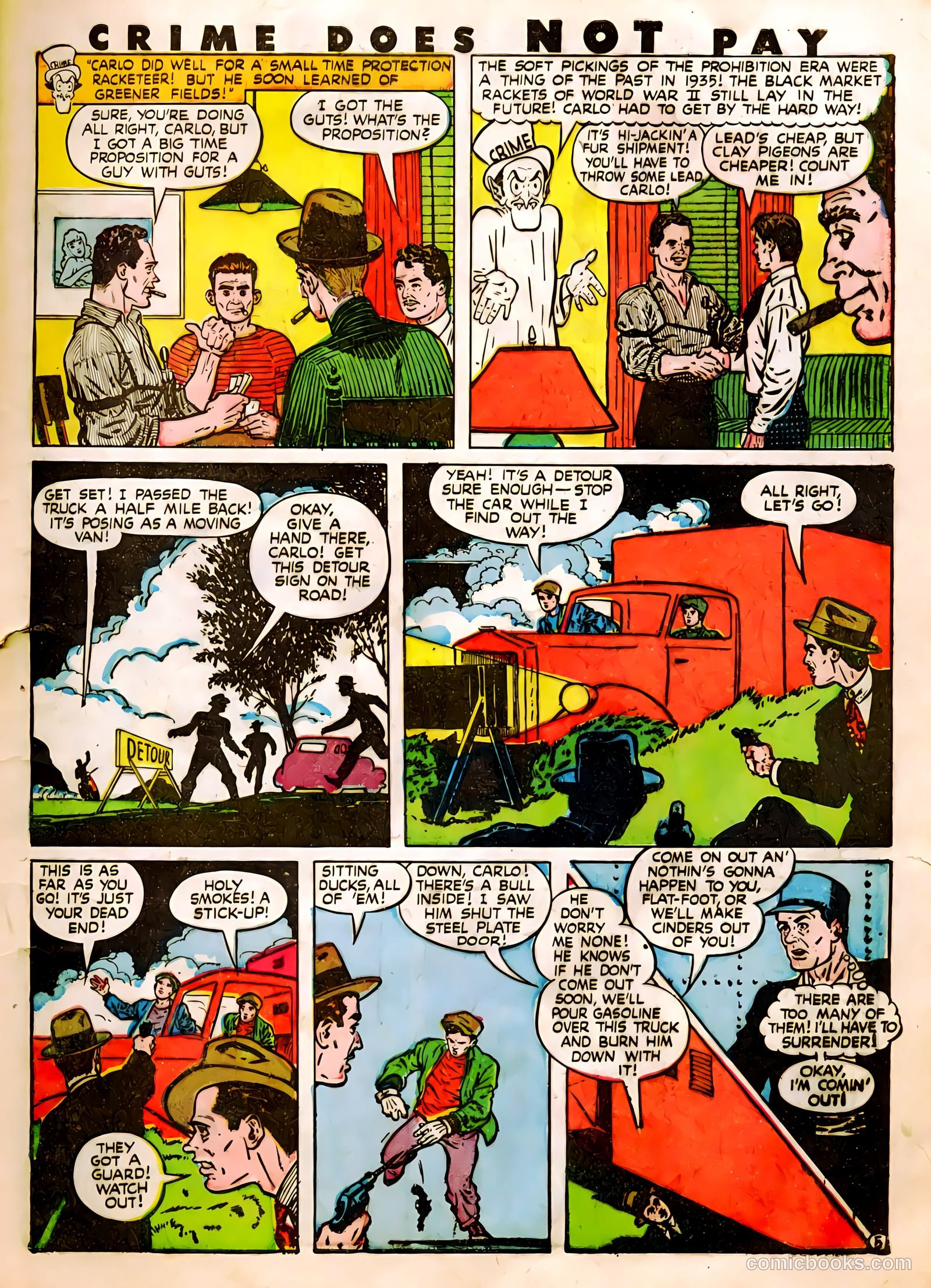 Crime Does Not Pay #53 (1947) — page 9 of 53