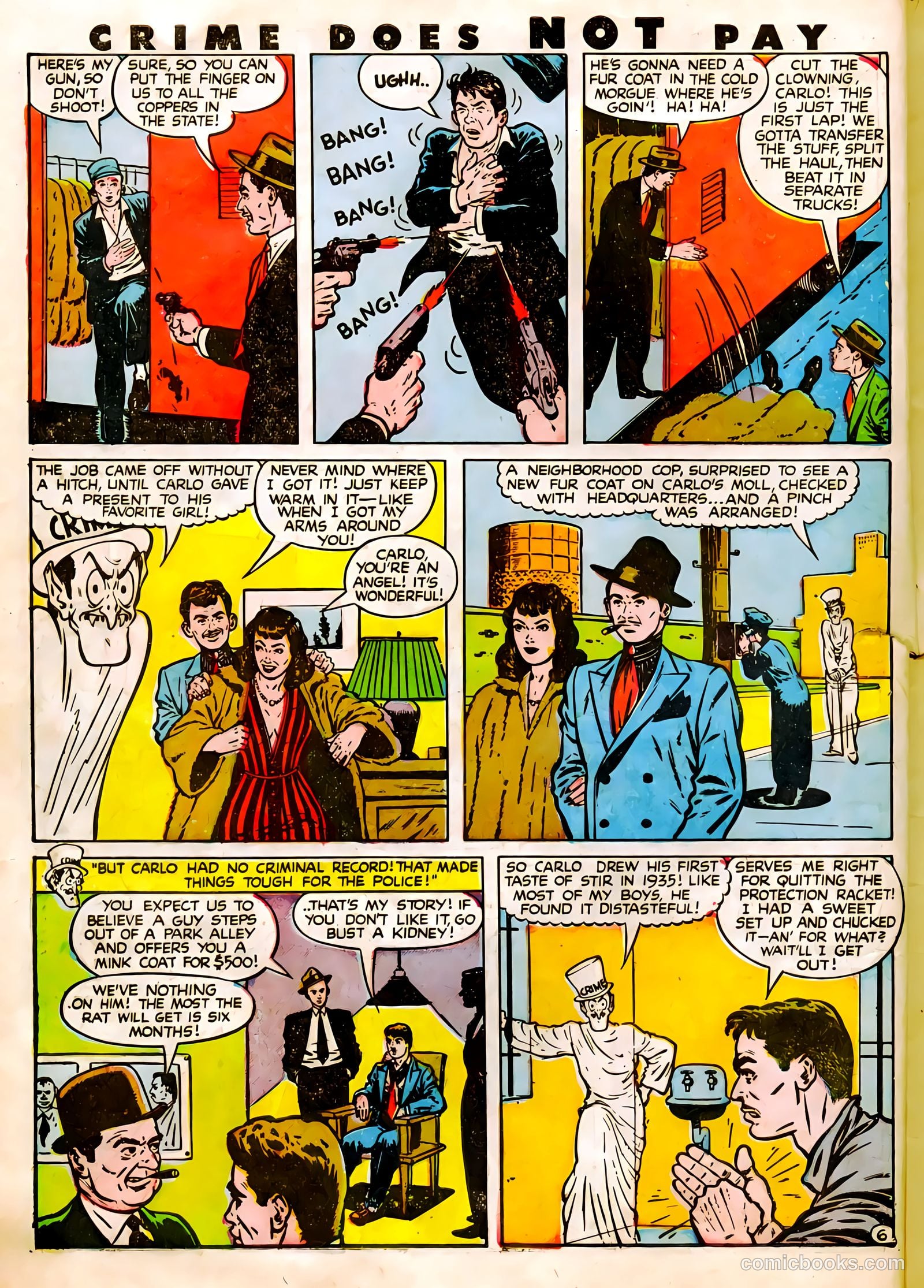 Crime Does Not Pay #53 (1947) — page 10 of 53