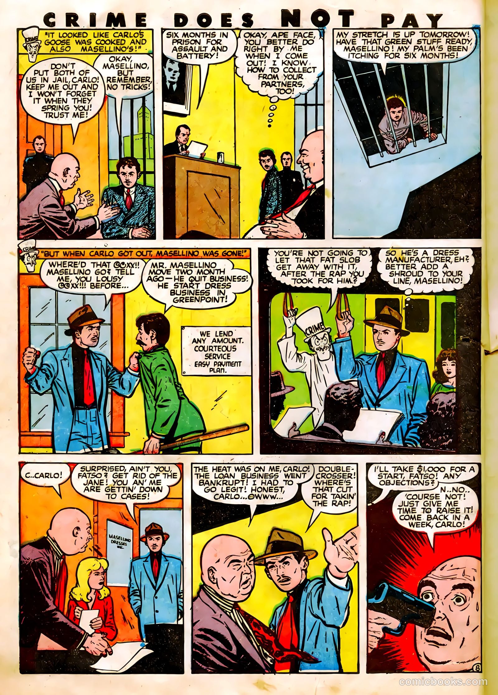 Crime Does Not Pay #53 (1947) — page 12 of 53