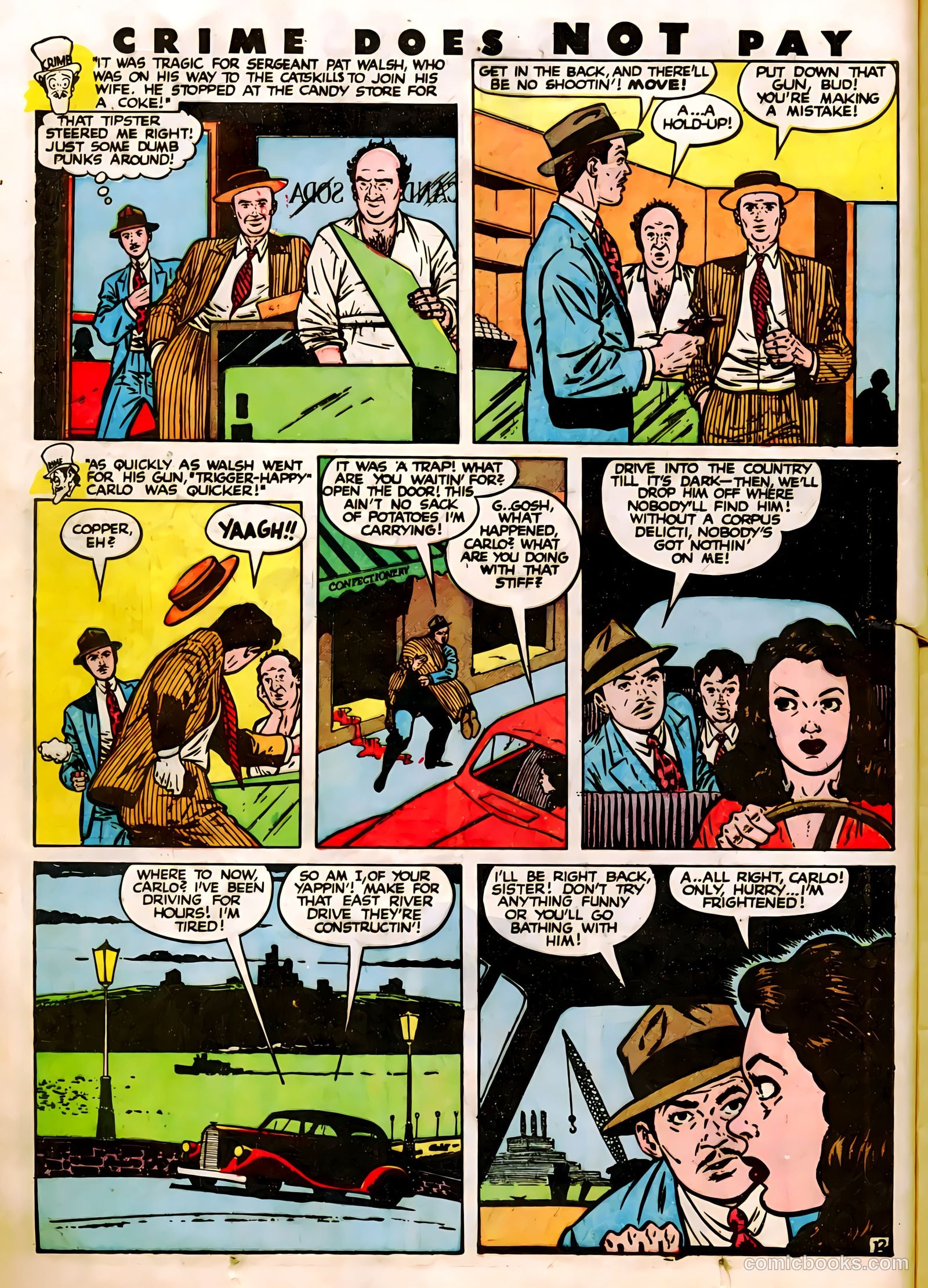 Crime Does Not Pay #53 (1947) — page 16 of 53