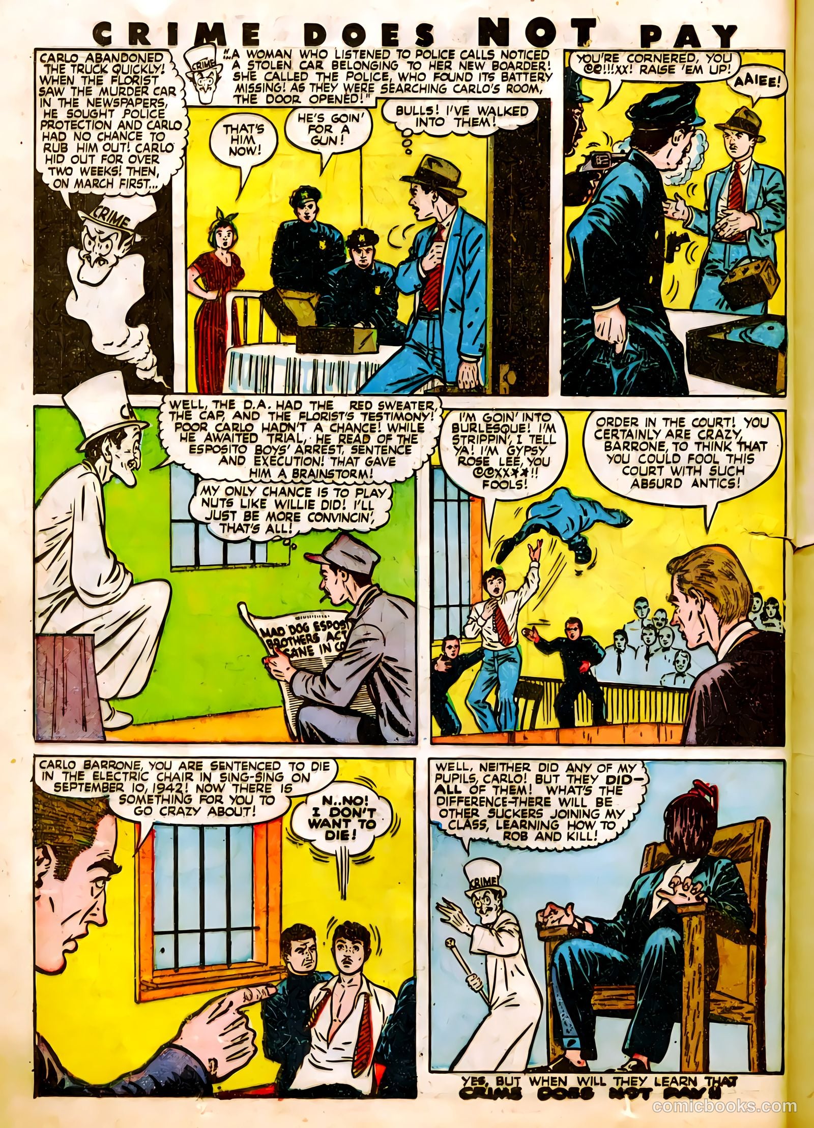 Crime Does Not Pay #53 (1947) — page 18 of 53
