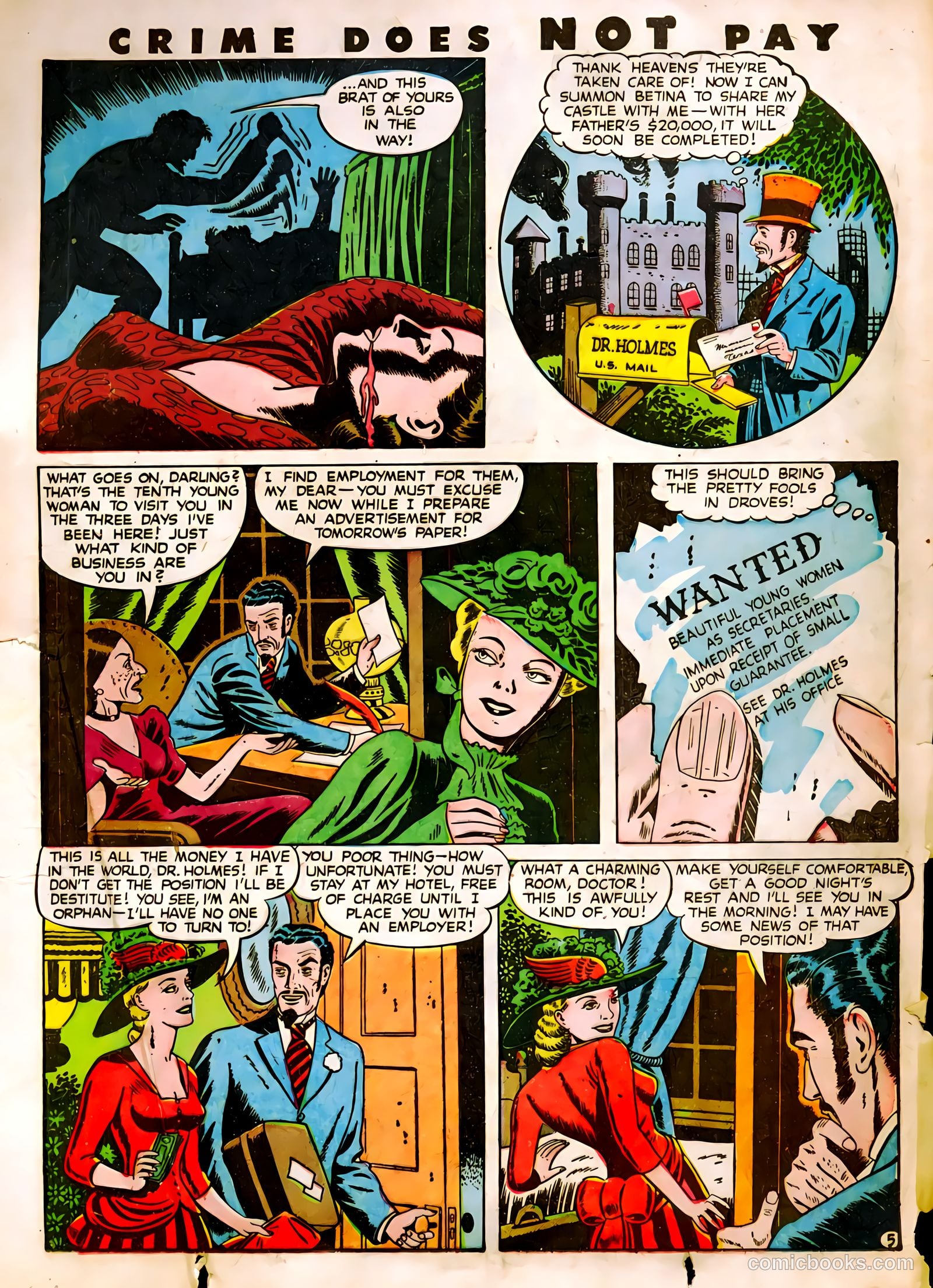 Crime Does Not Pay #53 (1947) — page 25 of 53