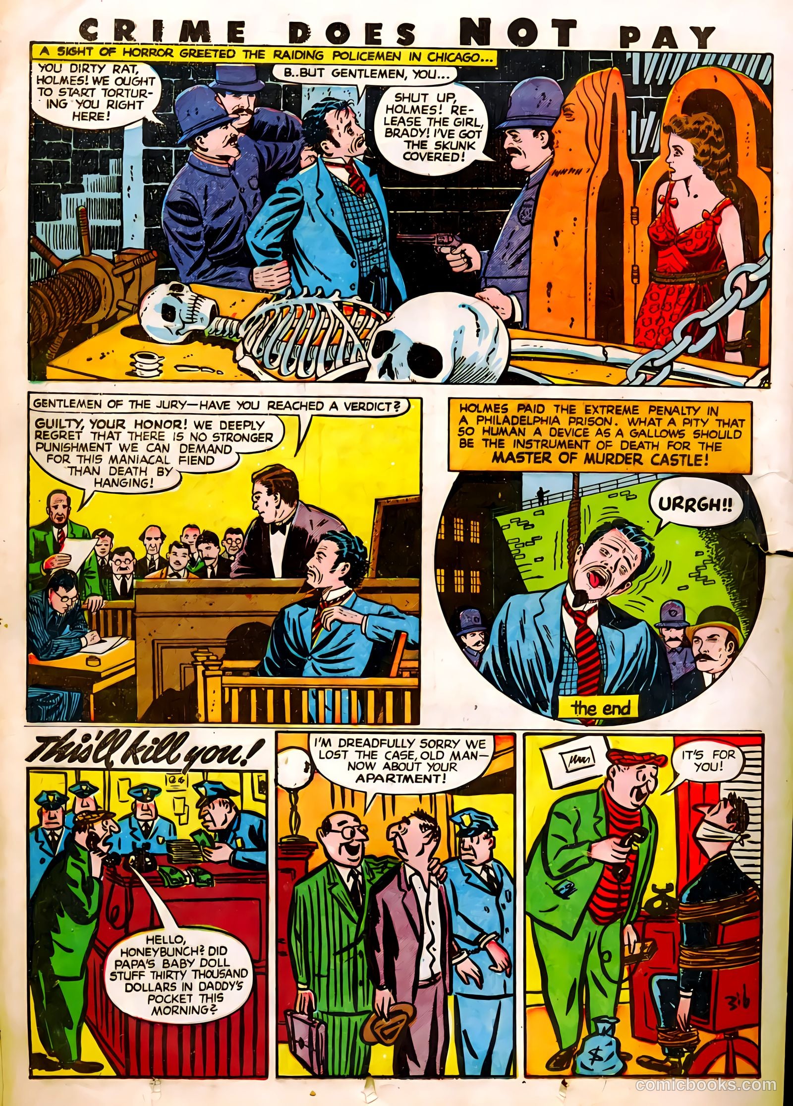 Crime Does Not Pay #53 (1947) — page 28 of 53