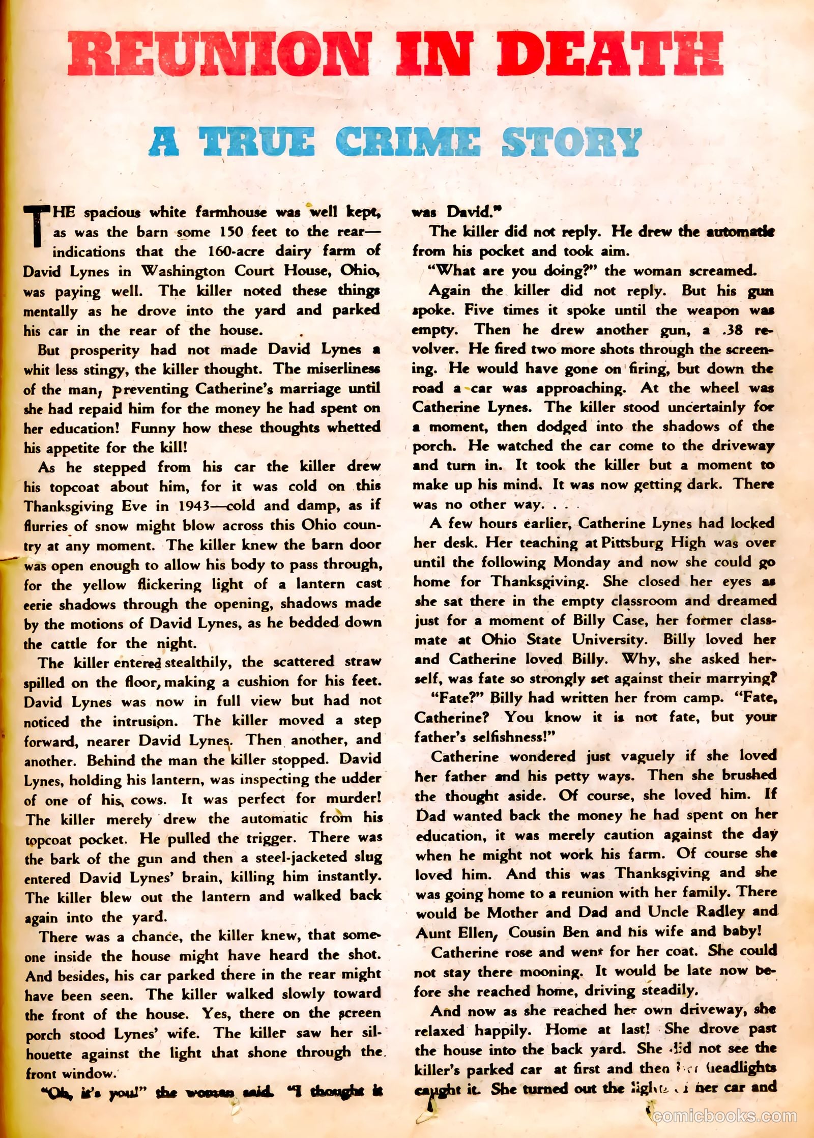 Crime Does Not Pay #53 (1947) — page 31 of 53